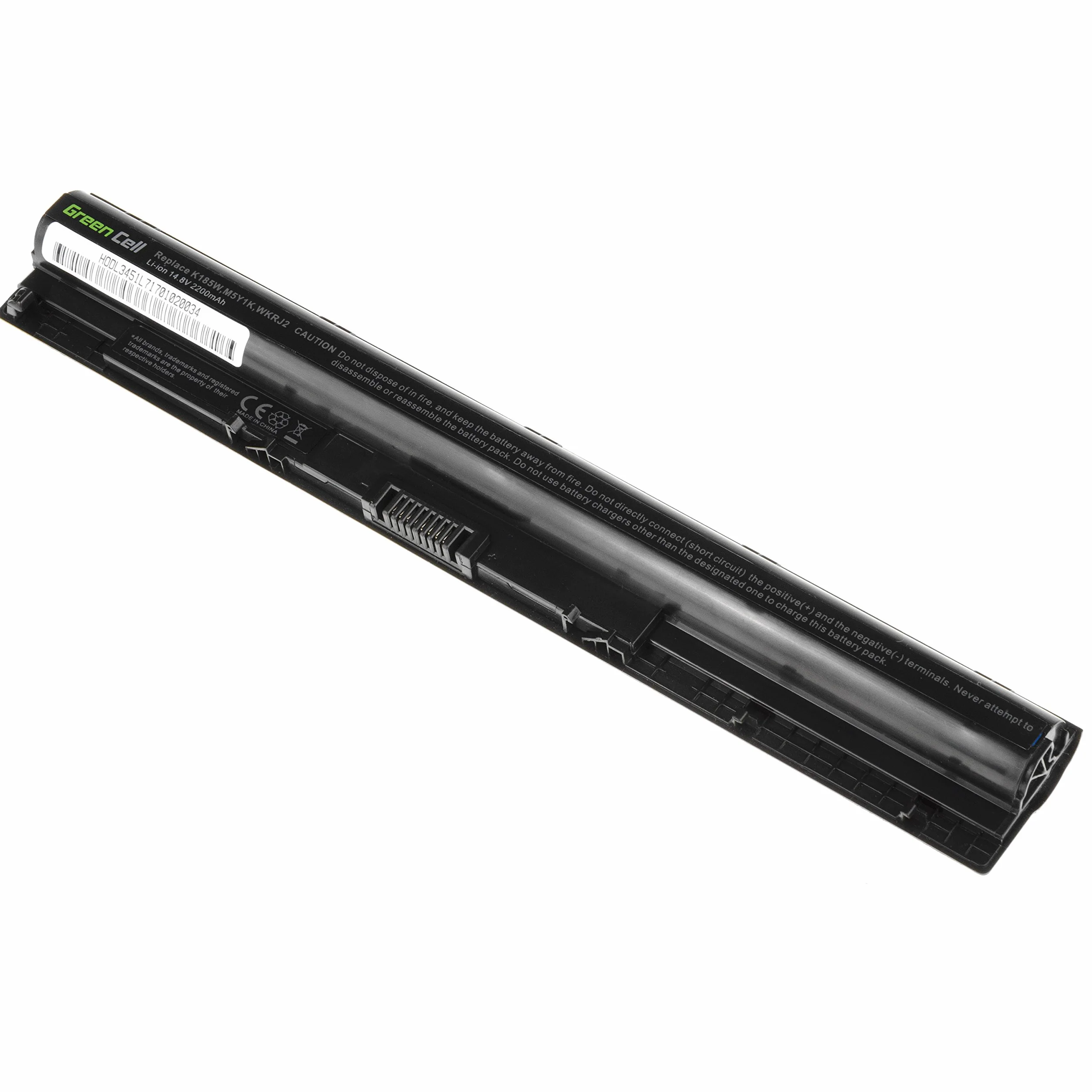 Green Cell Batteria Dell M5Y1K WKRJ2 K185W per Portatile Dell Inspiron 15 5555 5558 5559 17 5755 5758 5759 15 5551 5552 3551 3552 3555 3558 3567 14 3451 3452 Vostro 3558 3559 3568 Latitude 3470 3570