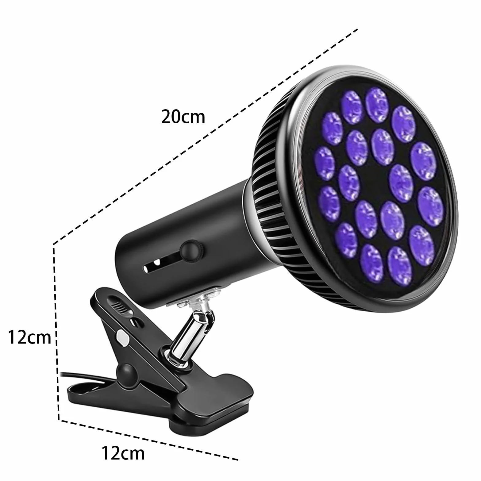 Lampada abbronzante viso 54 W con occhiali protezione per casa