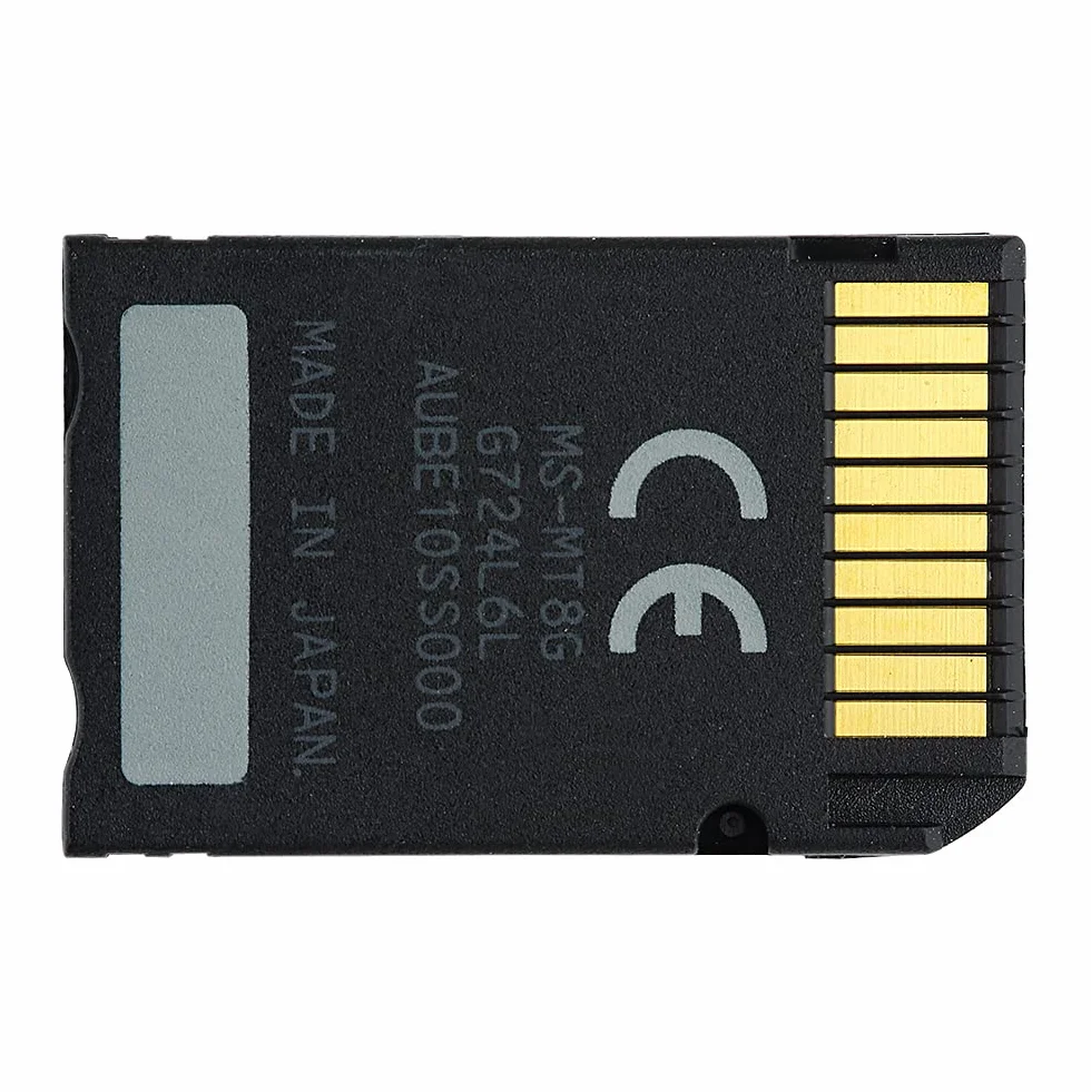 Scheda di memoria Memeory Stick Pro Duo (Mark2) ad alta velocità da 8 GB, compatibile con Sony PSP1000, 2000, 3000