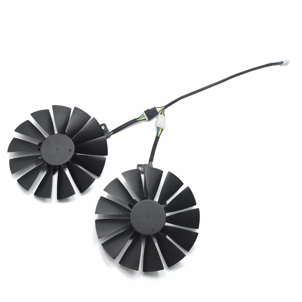 T129215SM 95mm 12V 0.25AMP Scheda Grafica Ventola di Raffreddamento Per ASUS ROG STRIX GTX 1050 1050Ti RX470 RX570 RX580 POSEIDON GTX 1080Ti P11G GAMING CERBERUS-GTX 1070Ti Ventole Scheda