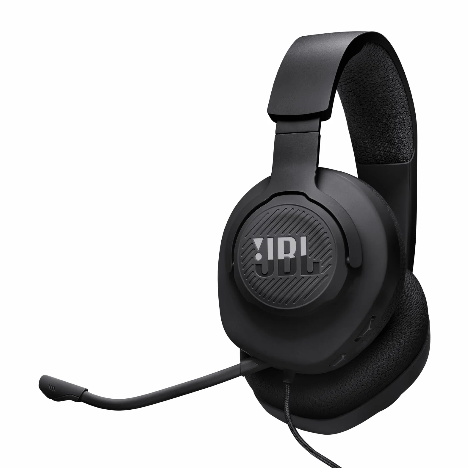 JBL Quantum 100M2 Cuffie Gaming Over Ear con Filo, JBL QuantumSOUND Signature, Jack 3,5 mm, Microfono Rimovibile, Nero