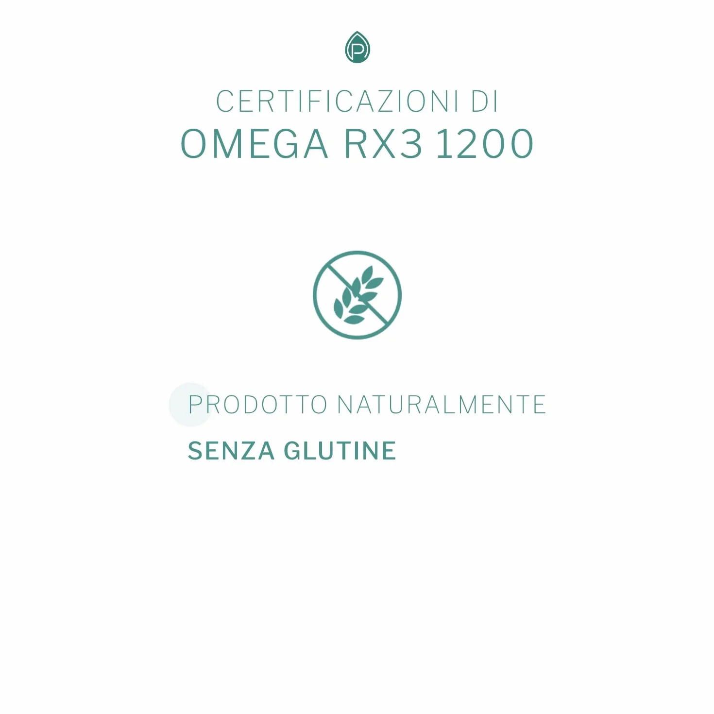 Omega RX3 1200 Omega 3 Alta Concentrazione Supporto Cuore Cervello Energia Vista Trigliceridi Pressione EPA DHA 300 Perle
