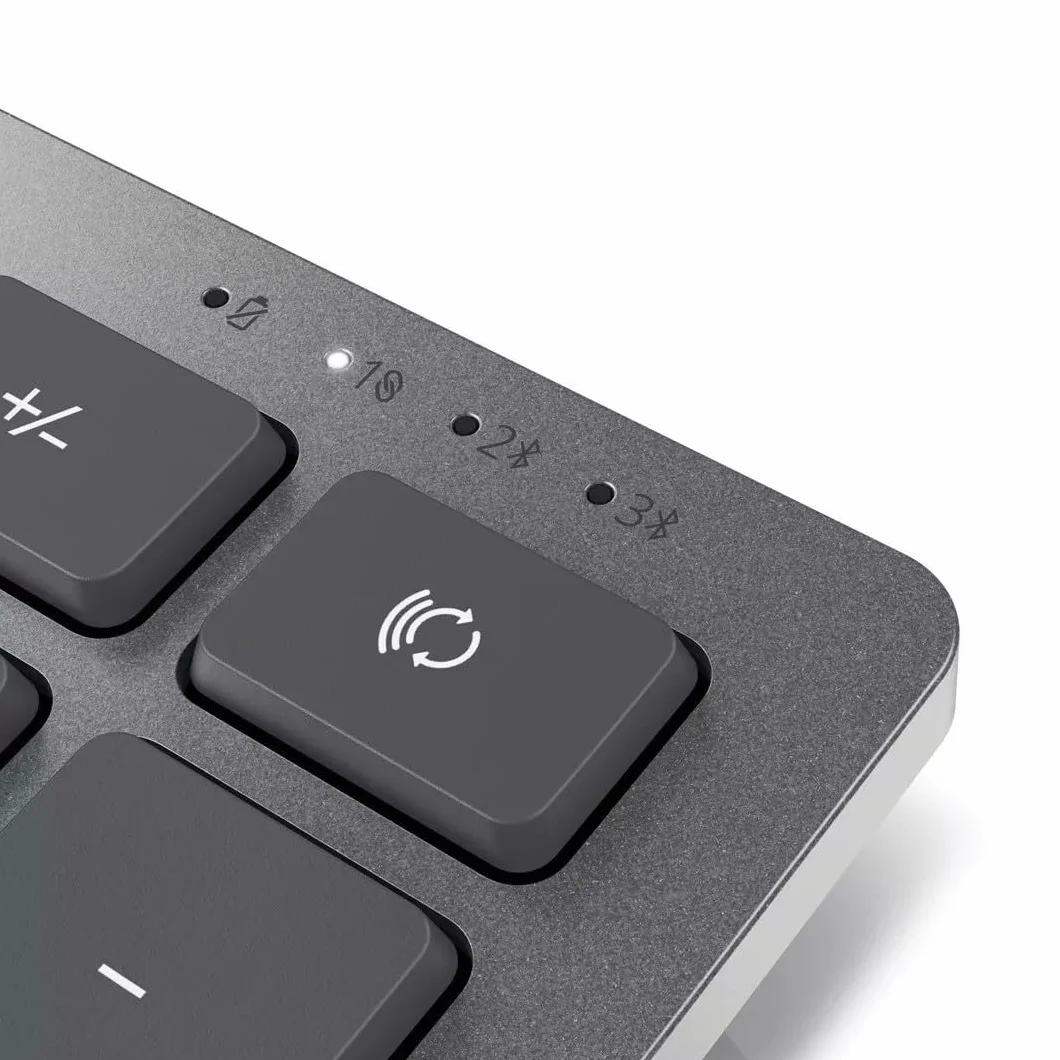 Dell Multi-Device Wireless Keyboard And Mouse Combo KM7120W - Tastatur-und-Maus-Set - USA International (QWERTY) - Titan