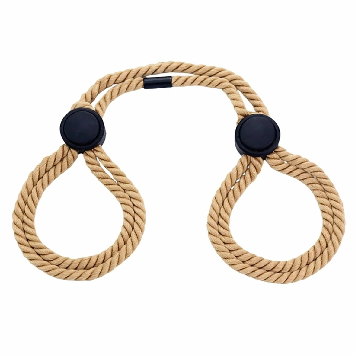Corda per Bondage 2 Pezzi, Giochi Intimi per Mani Caviglie Petto Corpo Intero (Rosso/Giallo)