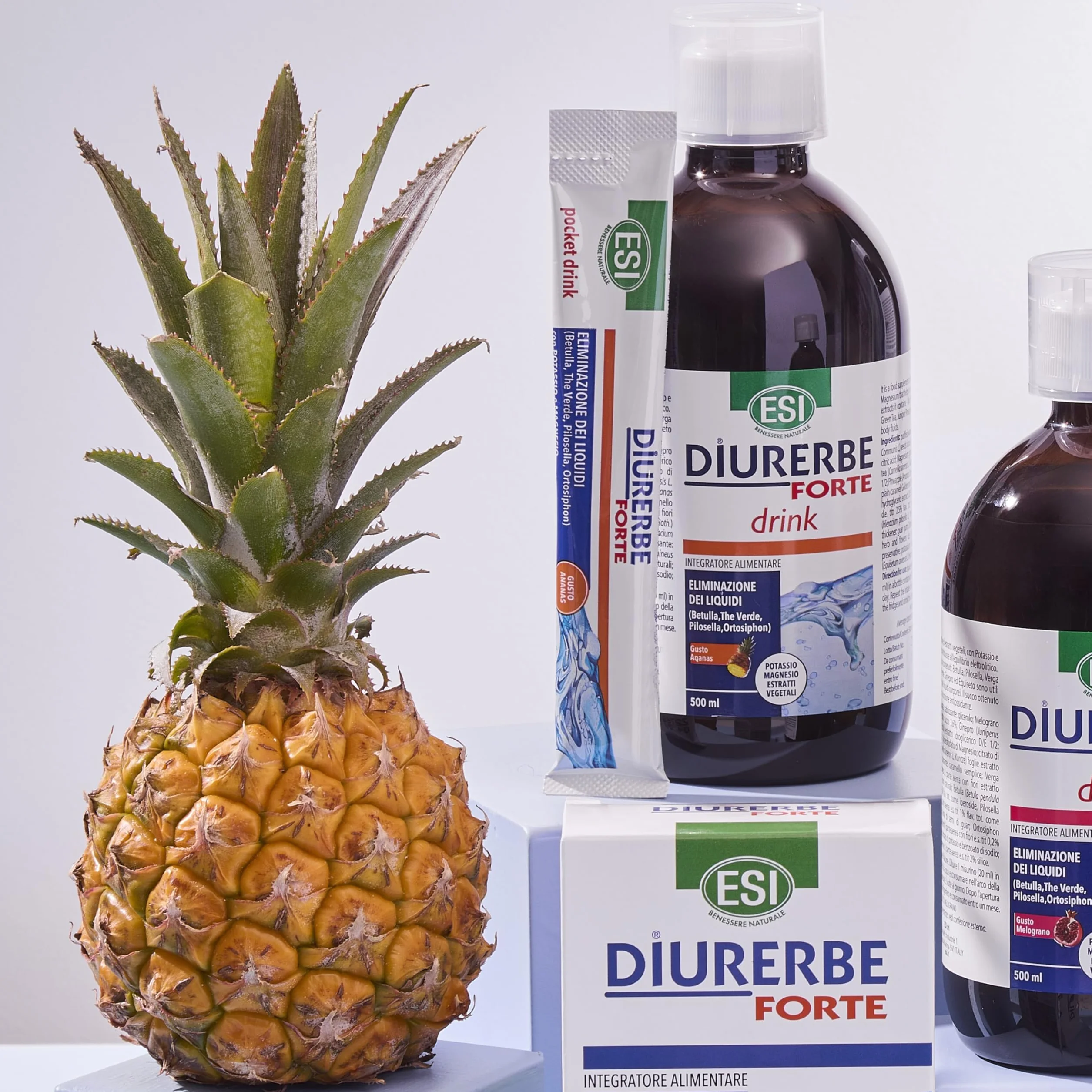 Esi diurerbe forte pocket 24 drink gusto ananas