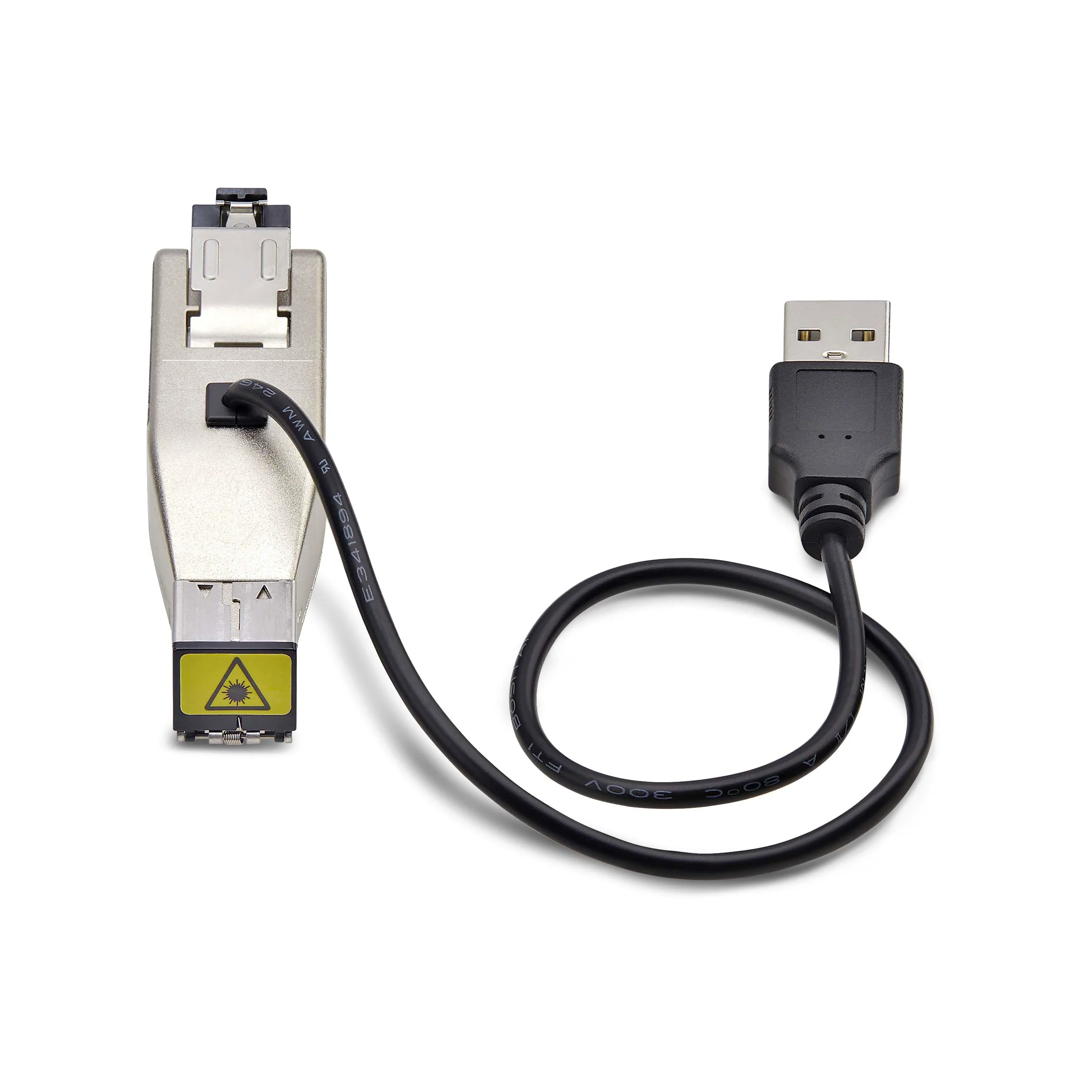StarTech Convertitore Fibra Gigabit a RJ45 Ethernet (D01ML55U-FIBER-MEDIA) | Monomodale fino a 10km, Multimodale fino a 800m, Dongle Plug and Play