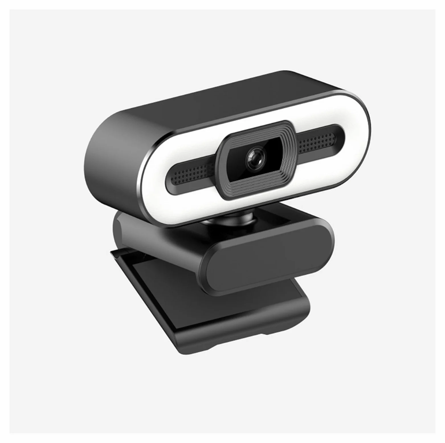 Full HD 1080P 2K 4K Webcam Auto Focus Fill Light Web Camera con microfono Trasmissione in diretta USB Computer PC Web Cam(4K AutoFocus)
