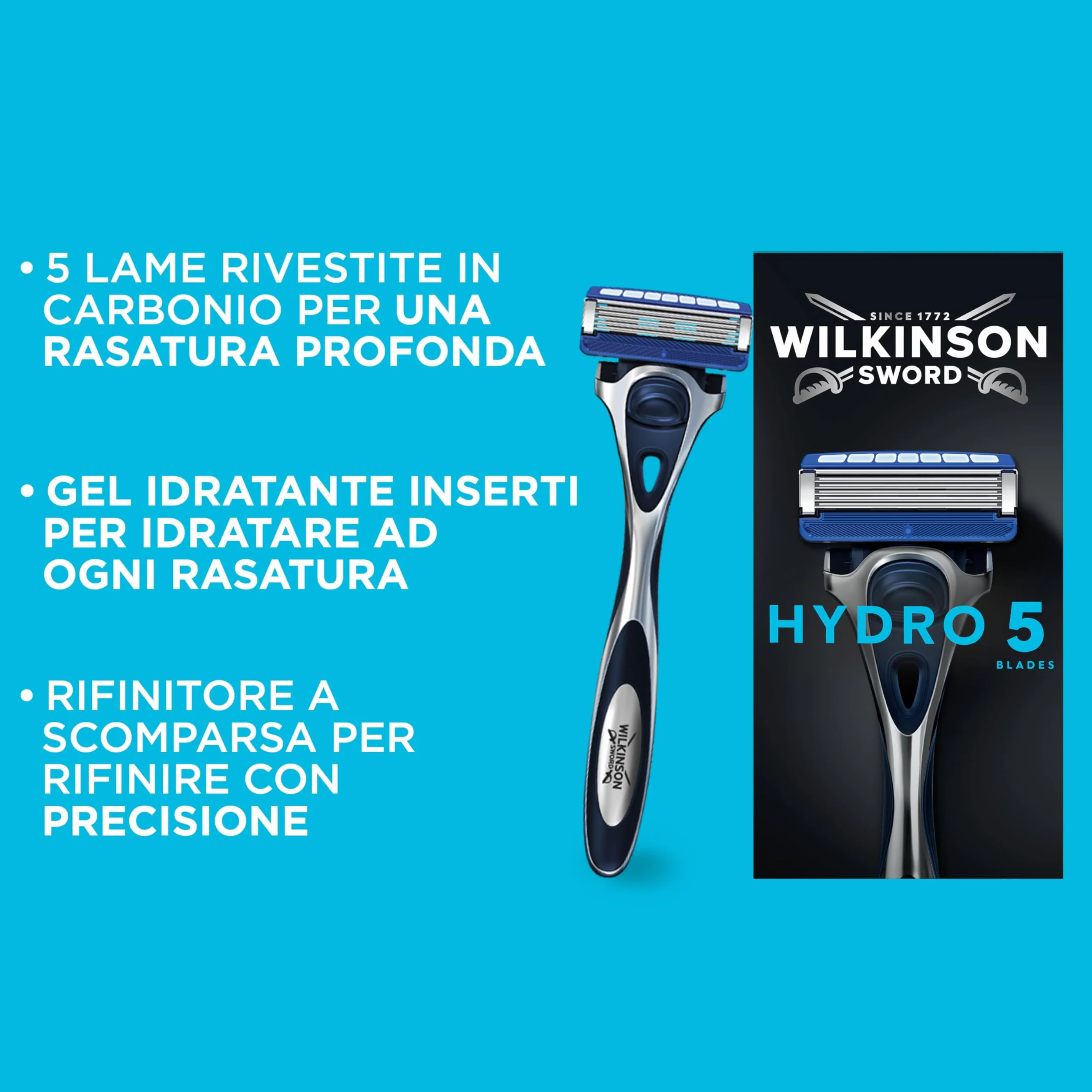 Wilkinson Sword Hydro 5 Confezione 8 lame di ricambio