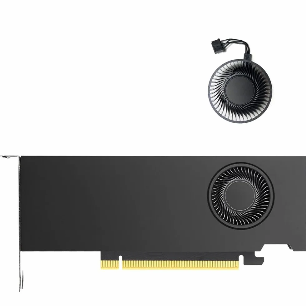 BAPC0420R2UP001 37 mm Graphics Card Cooling Fan Compatible with RTX A2000 Quiet Cooler Fan