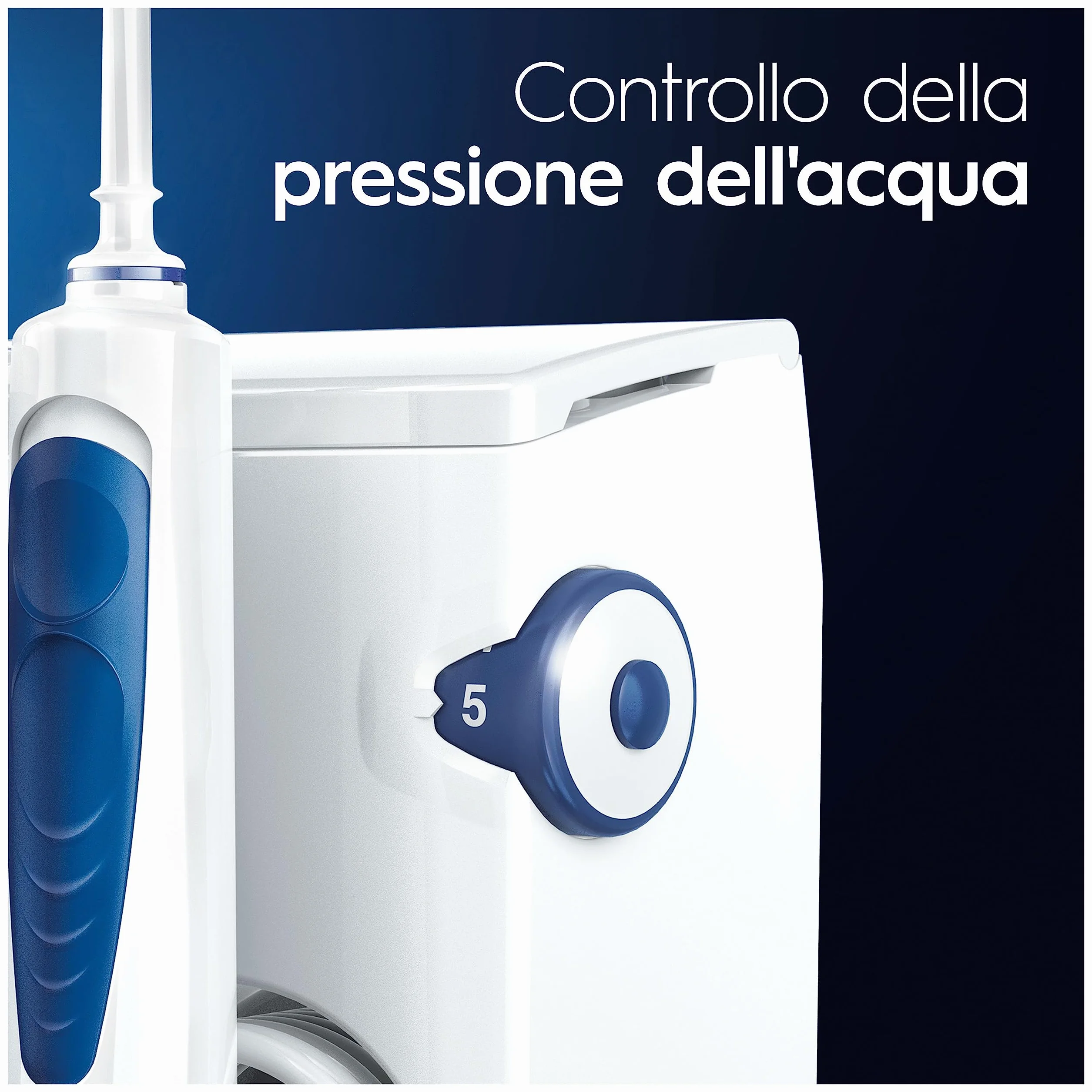 Oral-B Idropulsore Spazzolino Elettrico Ricaricabile Pro Series 1 con Oxyjet e Waterjet