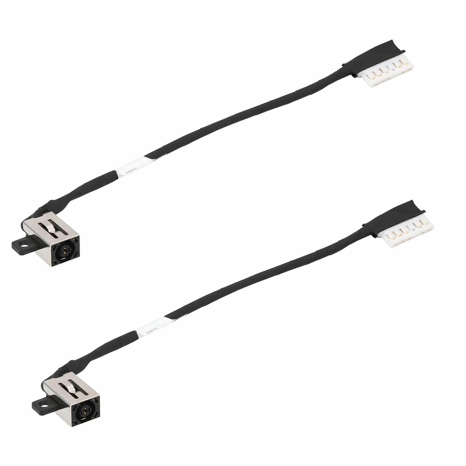 Create idea 2 pezzi DC301015Q00 DC301015T00 DC301016G00 Porta di ricarica DC Jack Cavo di alimentazione Connettore Presa compatibile con Dell Compatibile con Inspiron Compatibile con Vostro