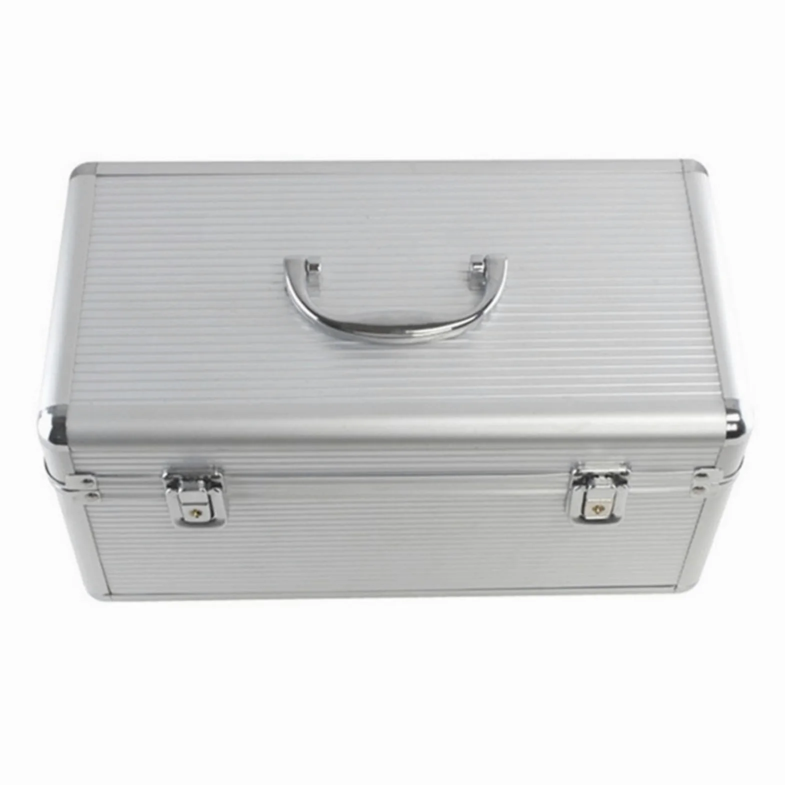 Custodia per hard disk in alluminio, 8 x 3,5 e 6 x 2,5 | 10 x 3,5 pollici / 8 x 3,5 pollici e 6 x 2 hard disk portatili per classificazione e archiviazione