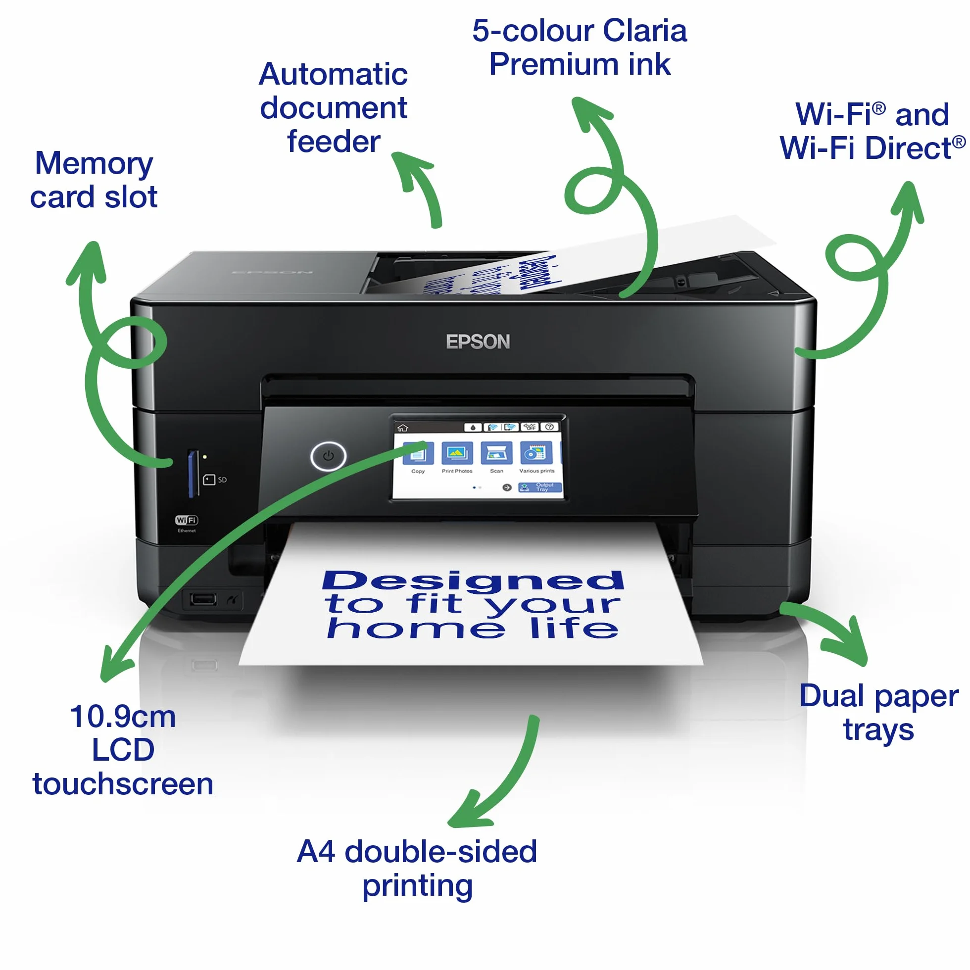 Epson Expression Premium XP-7100 Ad inchiostro 32 ppm 5760 x 1440 DPI A4 Wi-Fi
