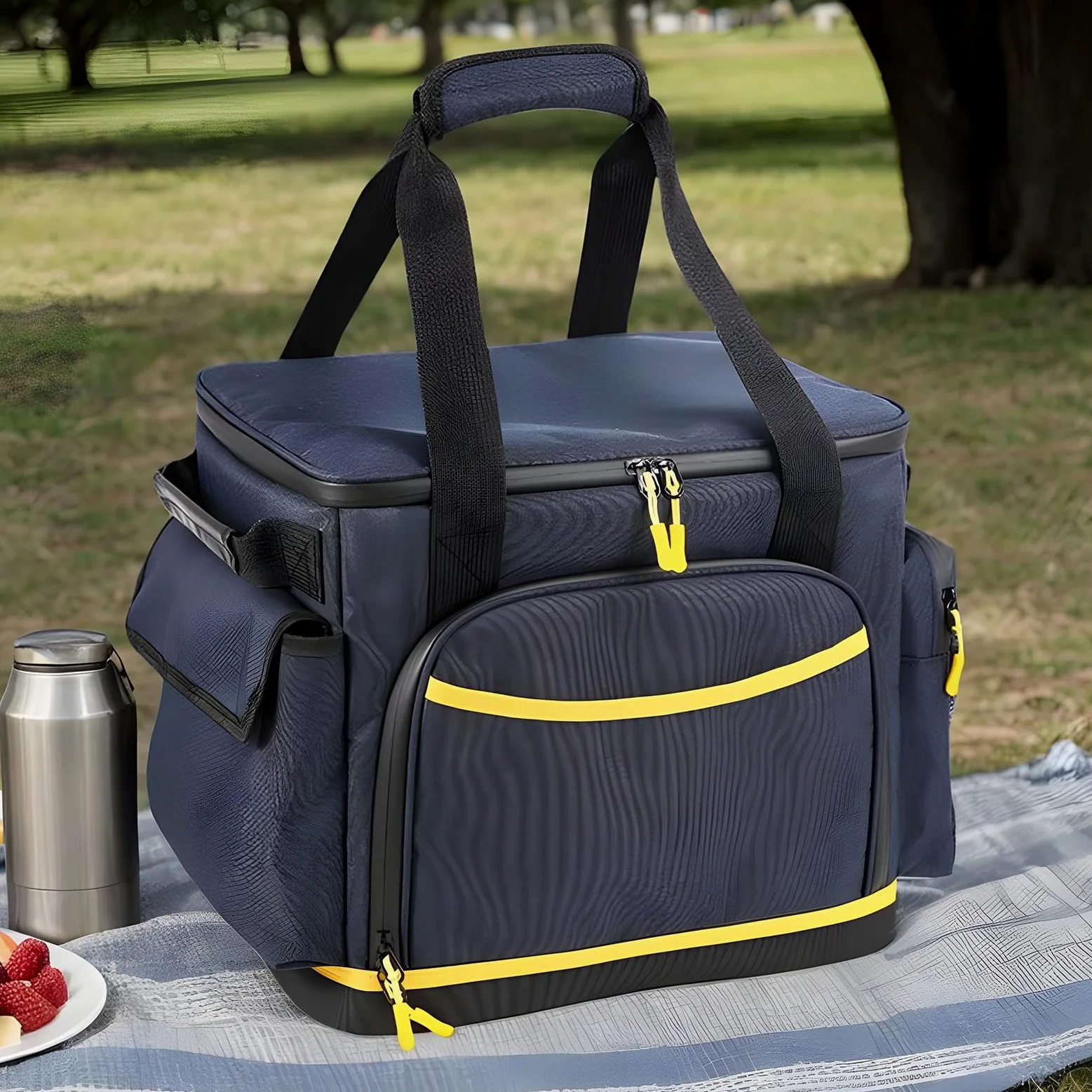 Borsa da trasporto per Power Station Organizer Per Antistatici E Antiurto | Custodia Impermeabile Per Cavi Di Ricarica Organizer Portatile Porta In Tessuto Oxford Per Cavi Elettronici Da Viaggio