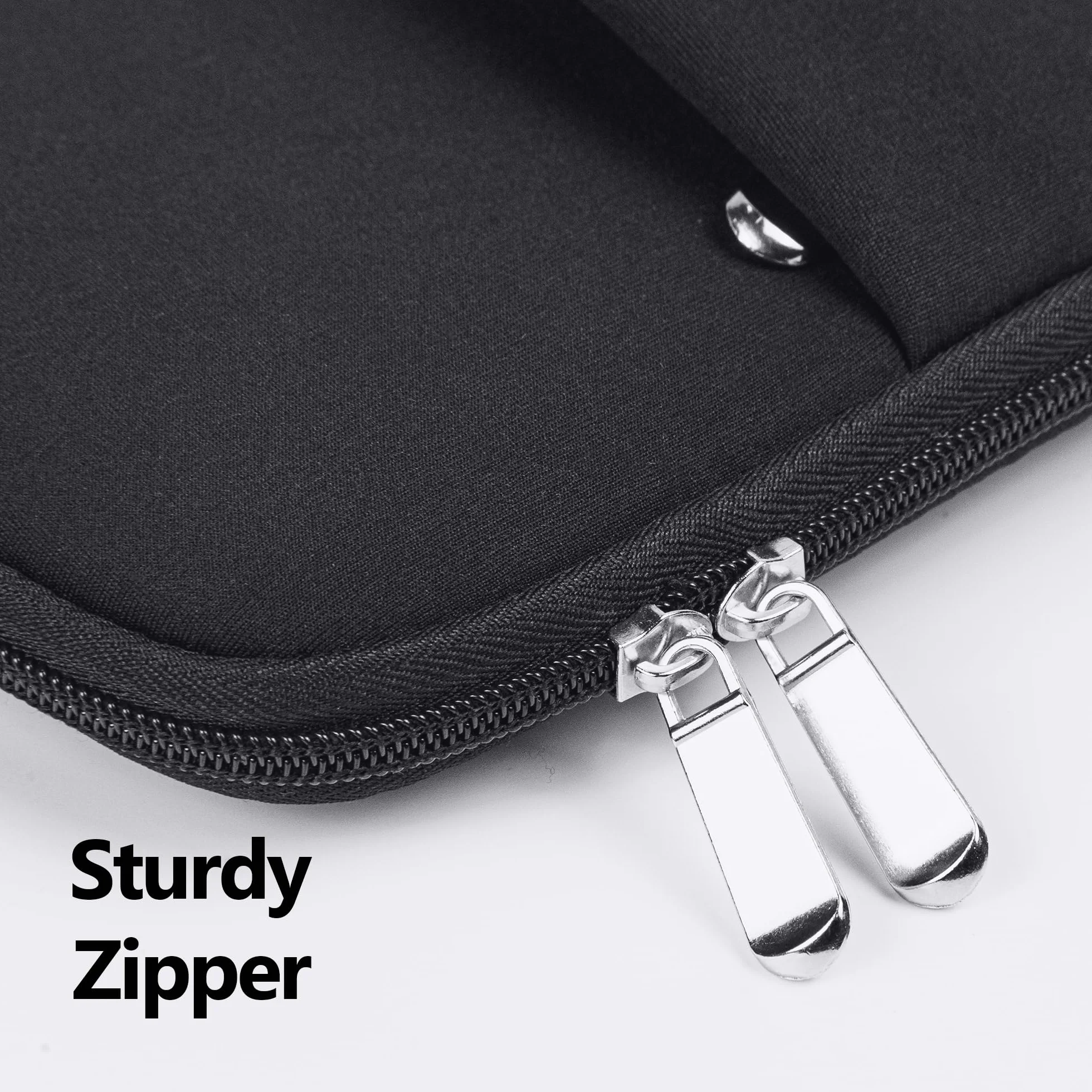 Custodia per 16,2 Pollici MacBook Pro M4 M3 M2 M1 Pro/Max 2025 2024 2023 2022, Compatibile con Parziali 15,6 PC Notebook Chromebook Computer Portatile, Laptop Sleeve Borsa Protettiva, Nero