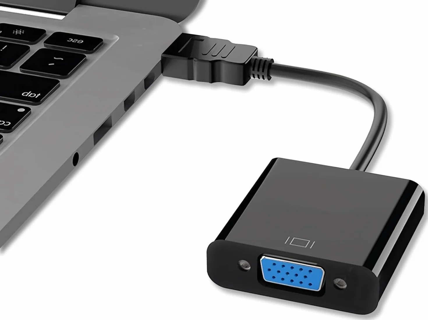 Adattatore HDMI a VGA, Unidirezionale HDMI Computer a VGA Monitor, Placcato in Oro per PC Computer, Desktop, Laptop,PC, TVbox, Xbox, PS3, PS4