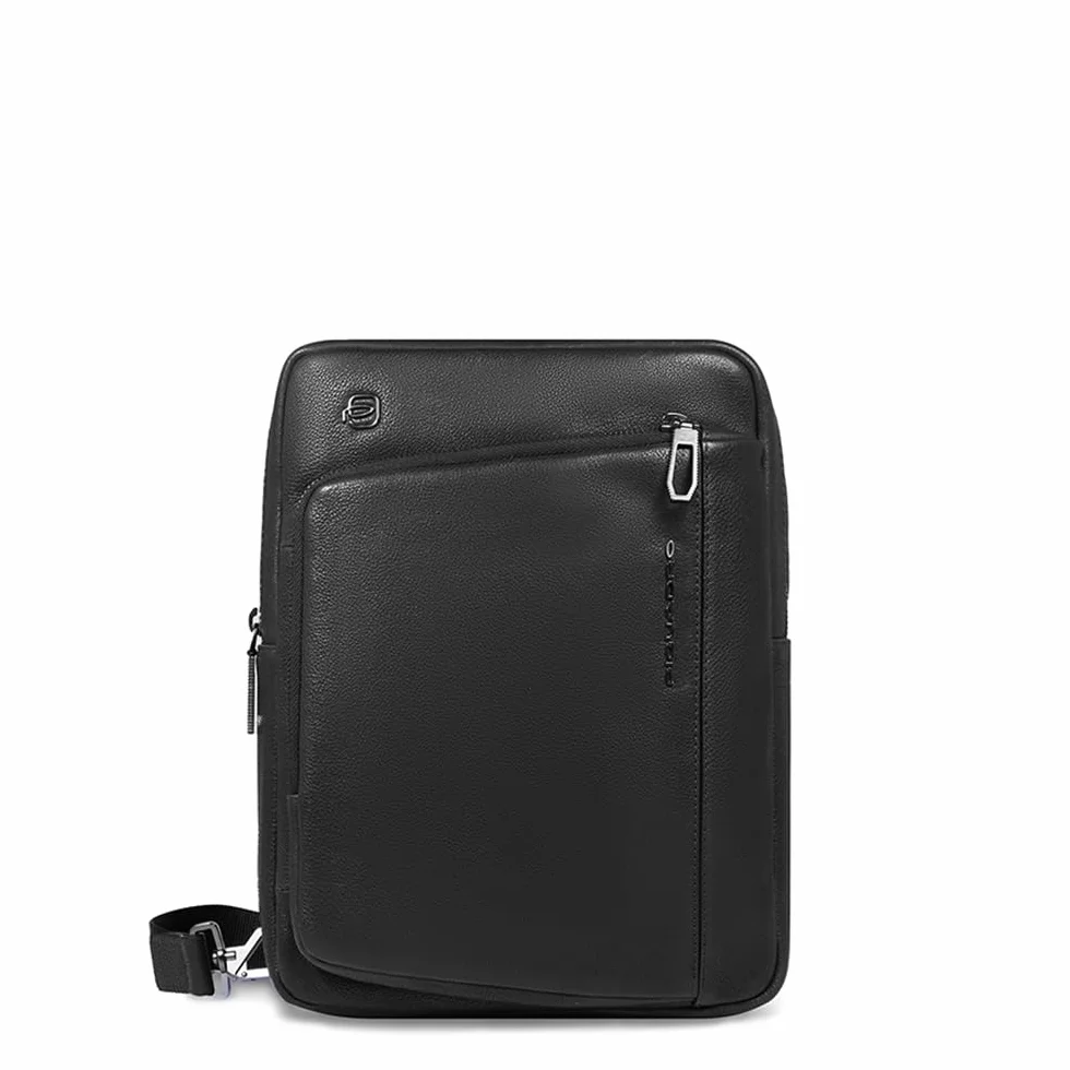 PIQUADRO Borsello uomo a tracolla porta iPad Uomo pelle