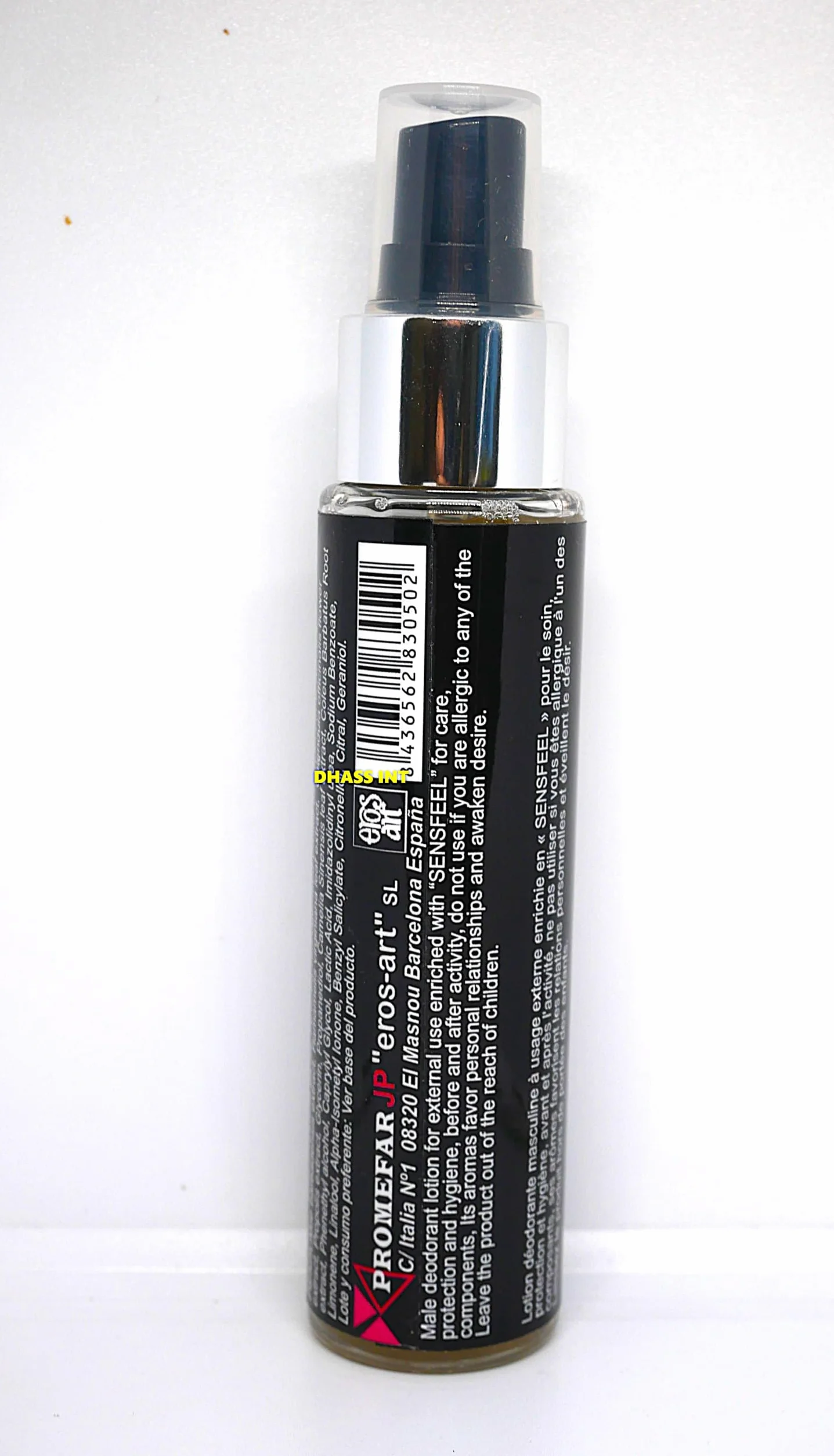 Maxi Deodorante Maschile per Uomo Profumo di Colonia con Feromoni Sessuali Concentrato 60ml