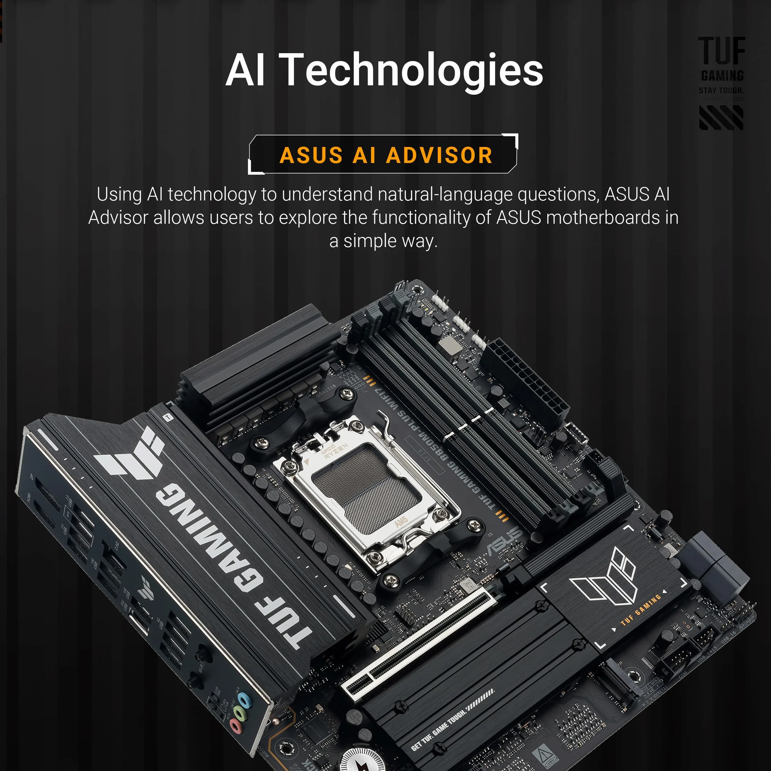 TUF GAMING B850M-PLUS WIFI7