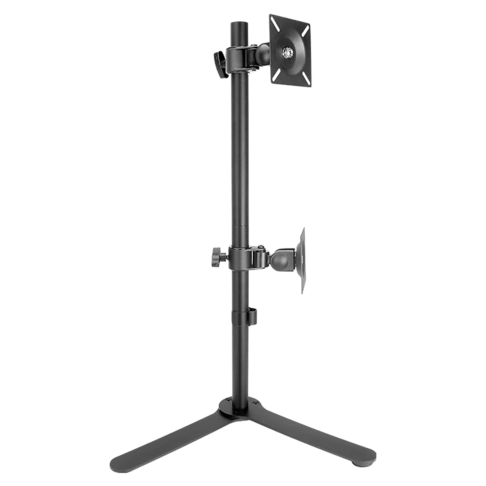 Supporto per Doppio Monitor, Supporto da Scrivania Autoportante per Monitor LCD da 12 A 27 Pollici, Supporta Due Schermi Fino A 8 Kg/17,6 Libbre