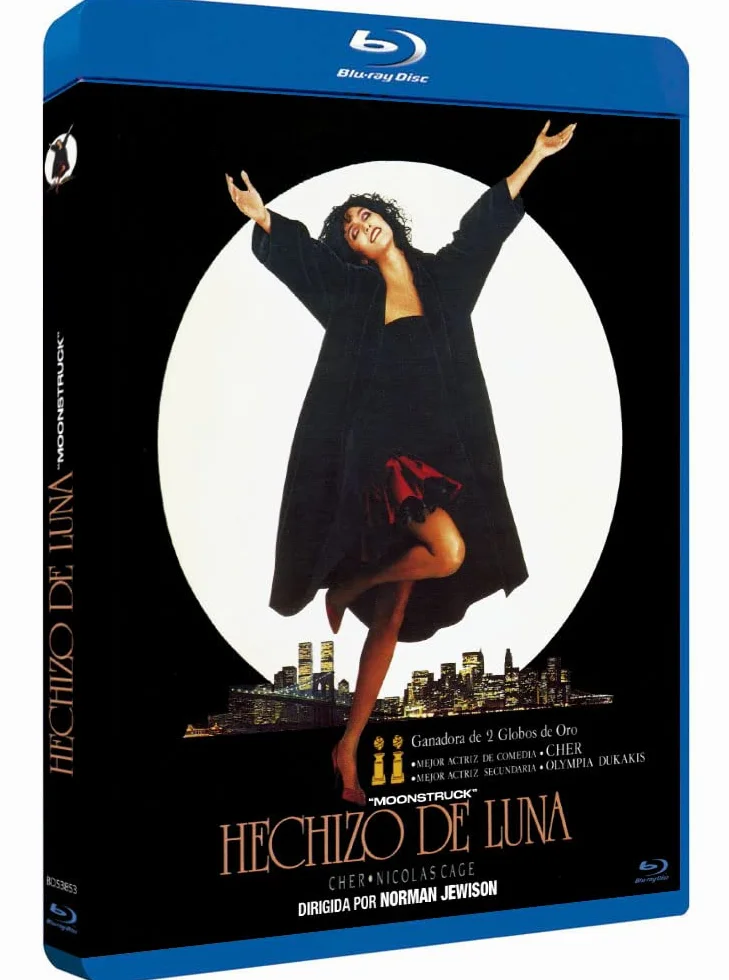Moonstruck - Stregata dalla Luna 1987 Blu-Ray Import Spagnolo, Audio Italiano, Cher, Nicolas Cage