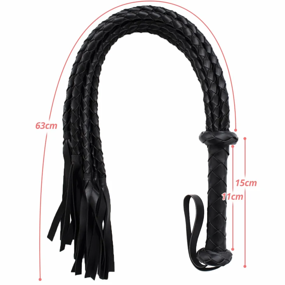 Roluck Frusta Sesso Hard BDSM Giocattoli Pelle Flogger Sculacciata Crop SM Bondage