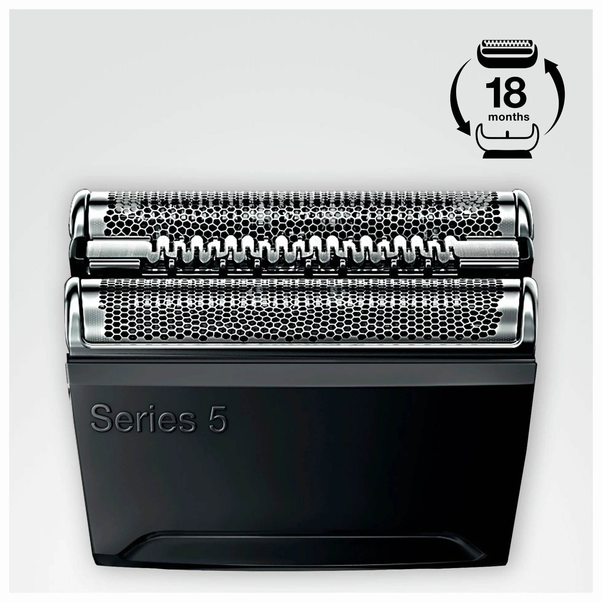 Braun Serie 5 52S Testina Originale per Rasoio Elettrico Barba, Compatibile con Rasoi Series 5