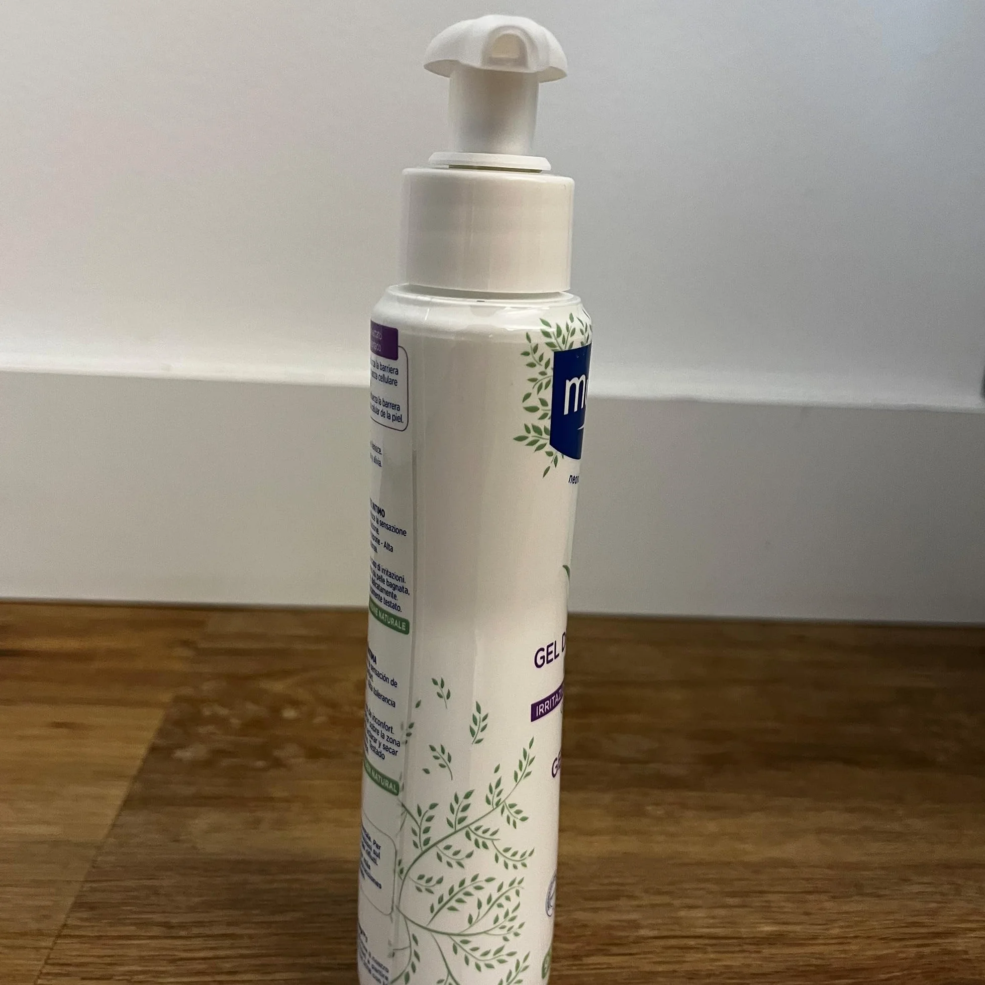 Mustela Gel Igiene Intima Cambio Pannolino 200ml Neonati Bambini 97% Origine Naturale Perseose Avocado BIO
