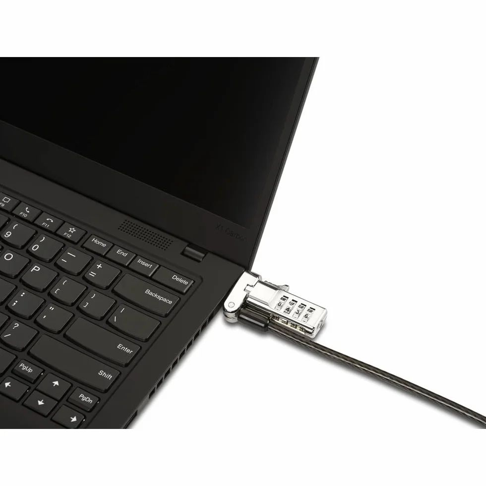 Kensington K62316WW - Kit di blocco per computer portatile, universale, 3 in 1, con cavo flessibile in acciaio al carbonio, 1,8 m