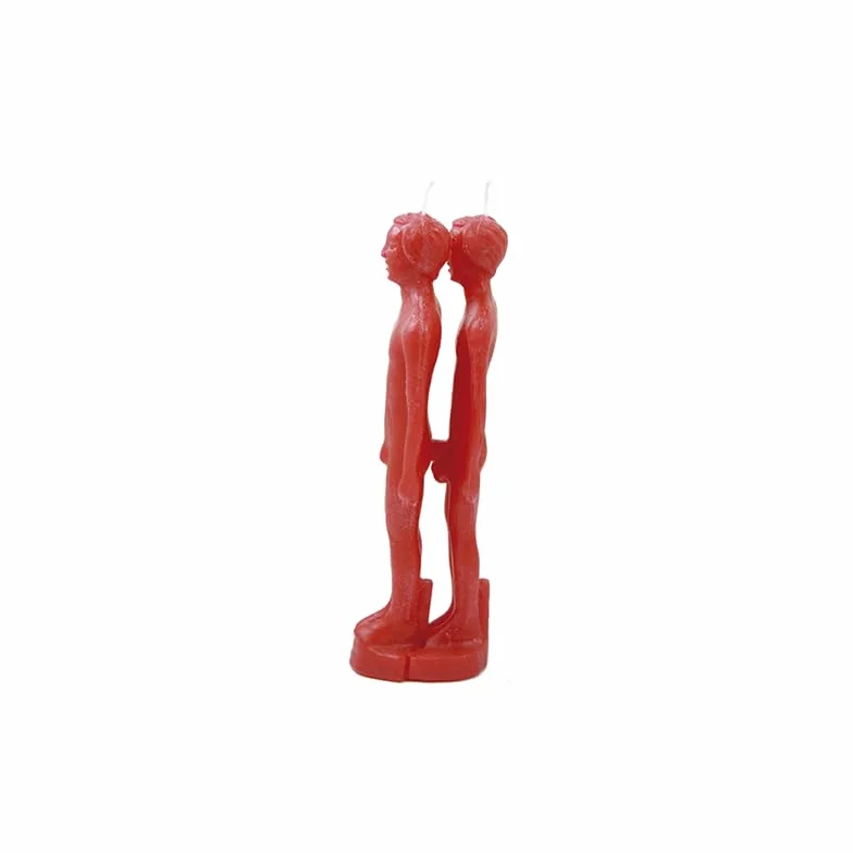 Candela Coppia Sessuale Uomo Rosso