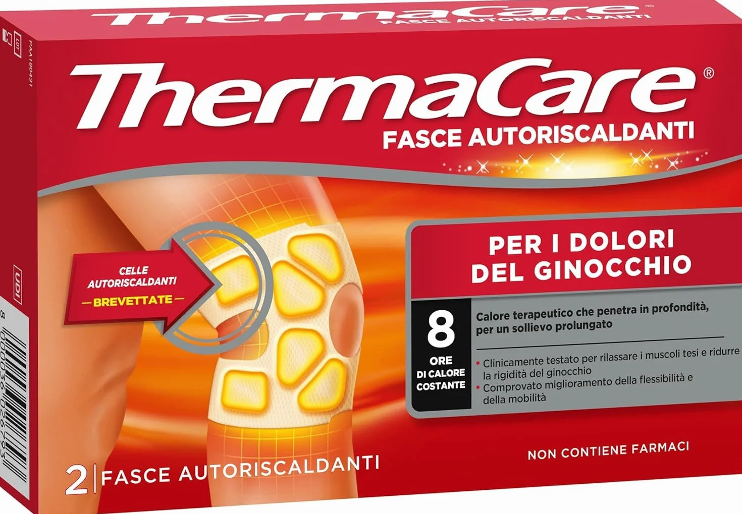 ThermaCare Ginocchio, 2 fasce