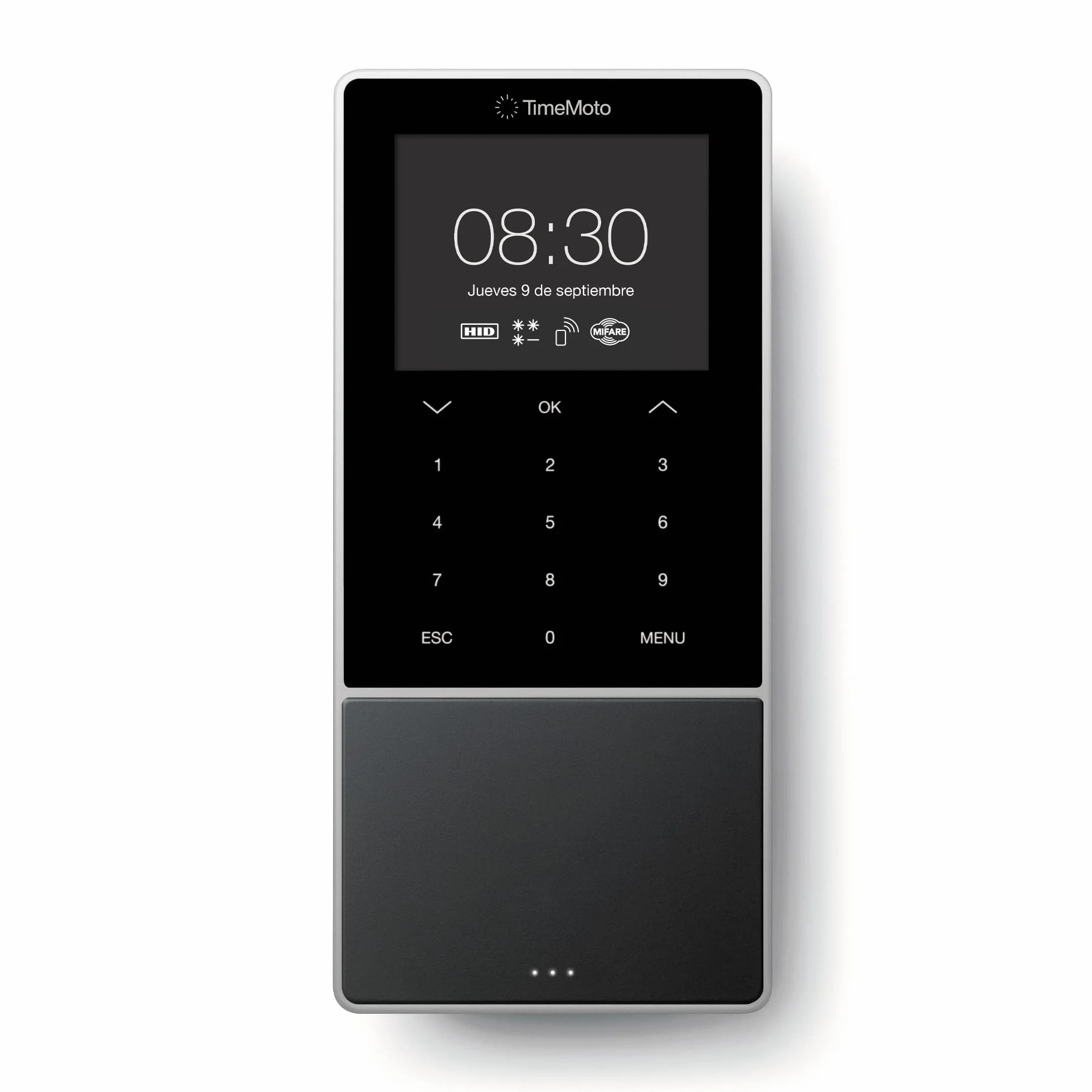 TimeMoto TM-818 MC Rilevatore di presenza cloud, HID RFID, PIN, 2000 utenti, Wi-Fi