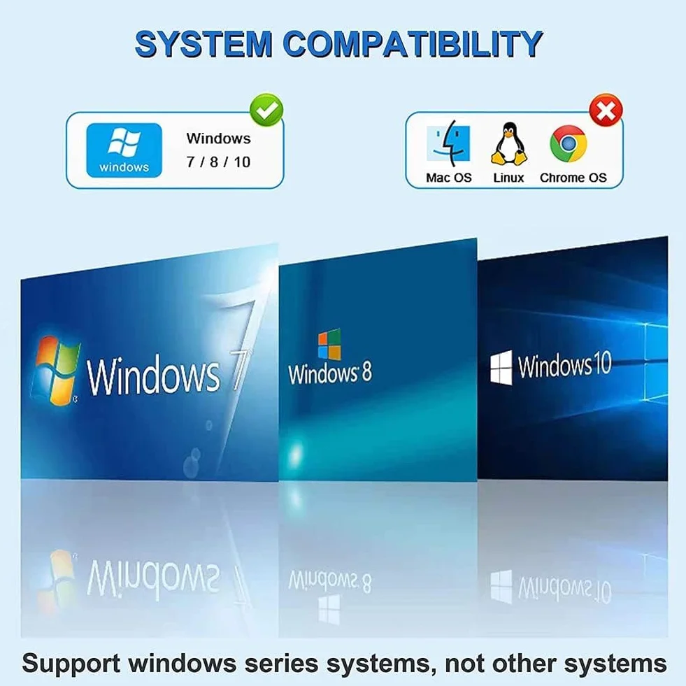 Adattatore da USB 3.0/2.0 a VGA multi-display convertitore video per PC laptop Windows