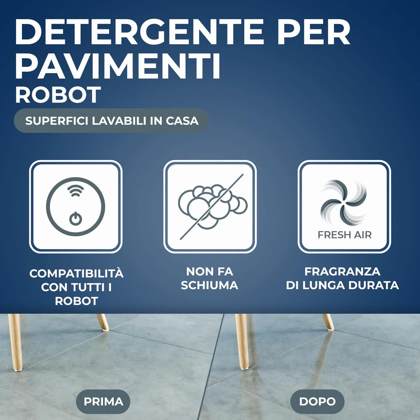 STARWAX Detergente multi-pavimenti Robot 1 l