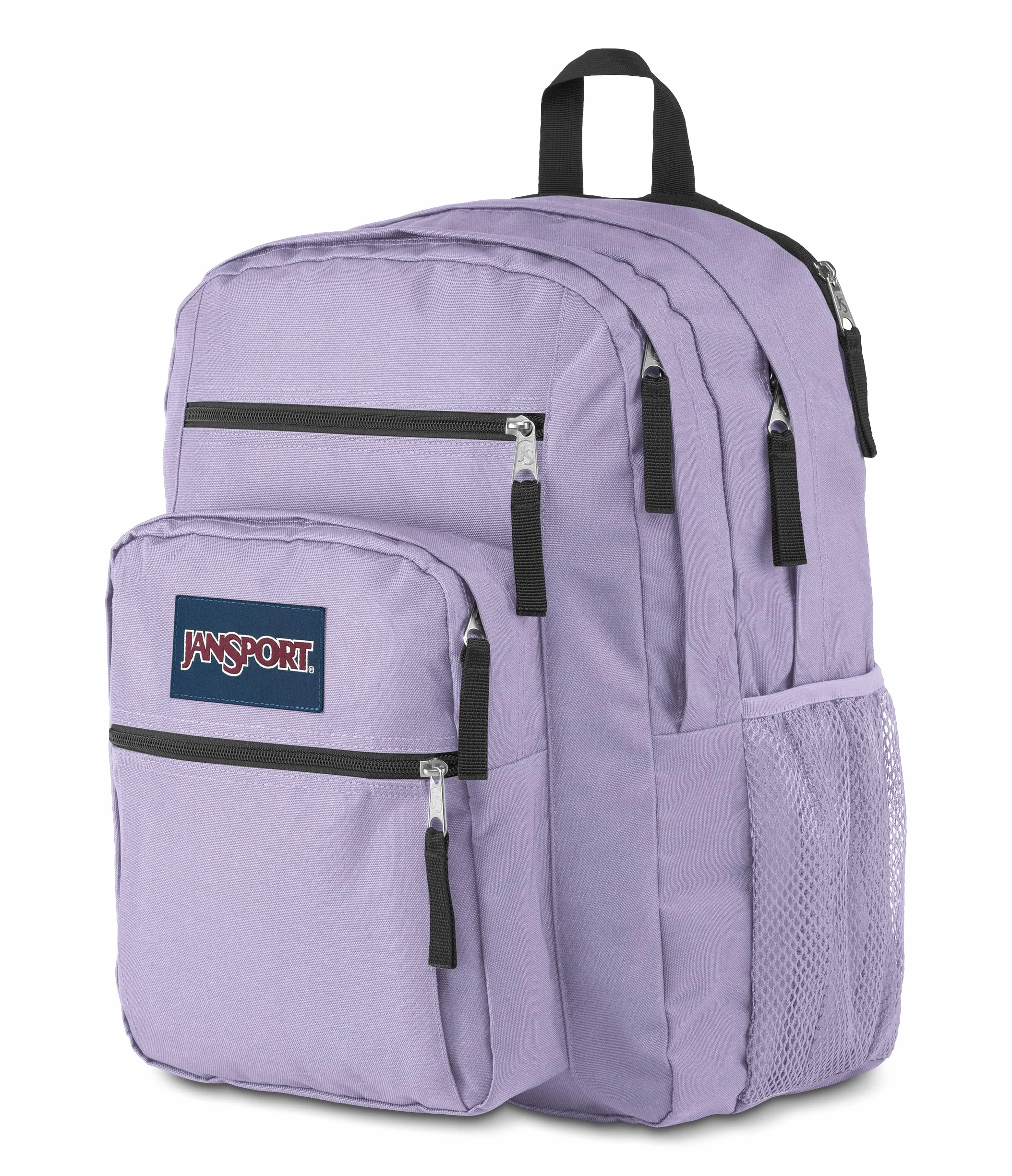 JANSPORT BIG STUDENT Zaino capiente con scomparto per laptop da 15 pollici, Pastel Lilac (Lilac)