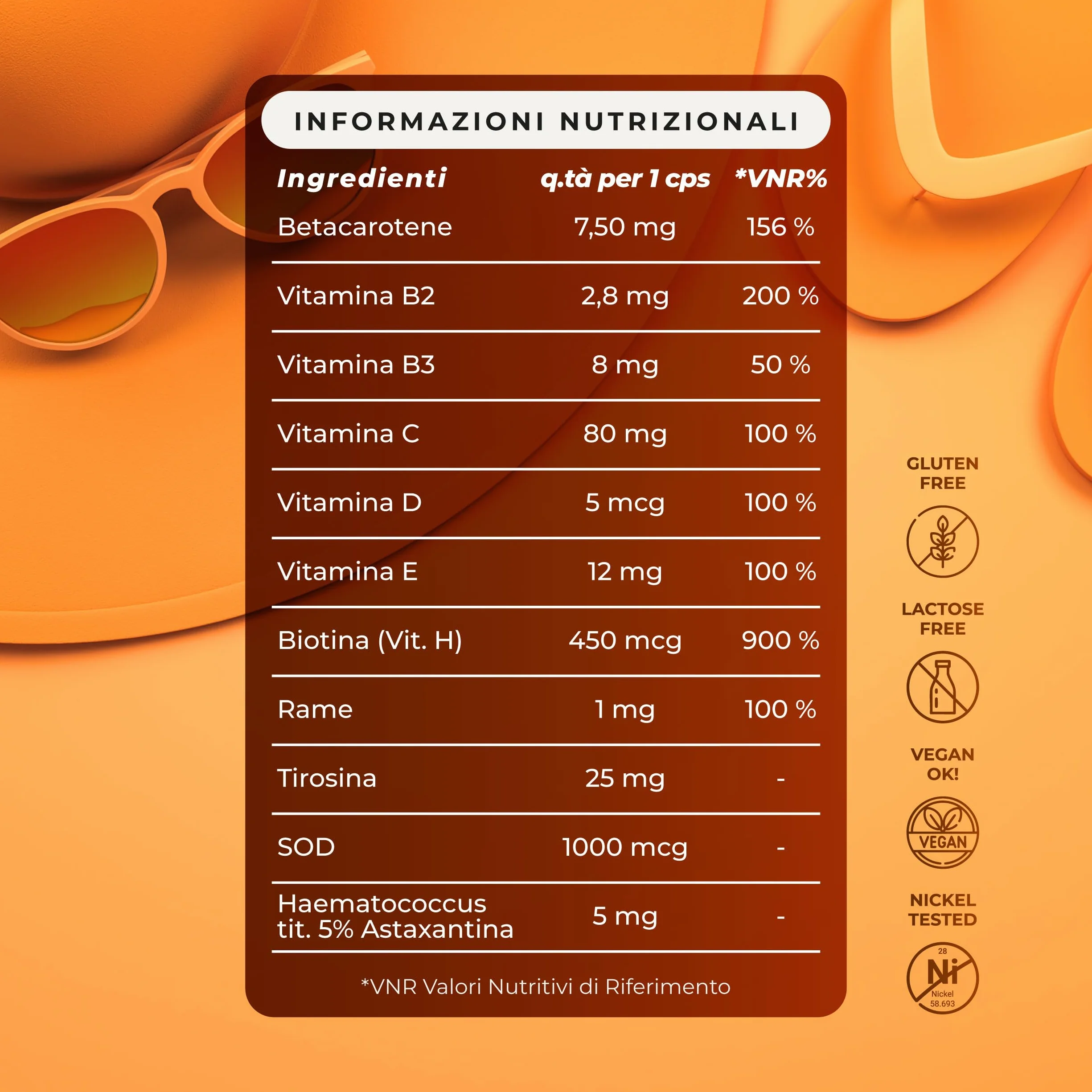 Symbeauty Betacarotene per Abbronzatura Forte 120 capsule - Acceleratore Abbronzatura