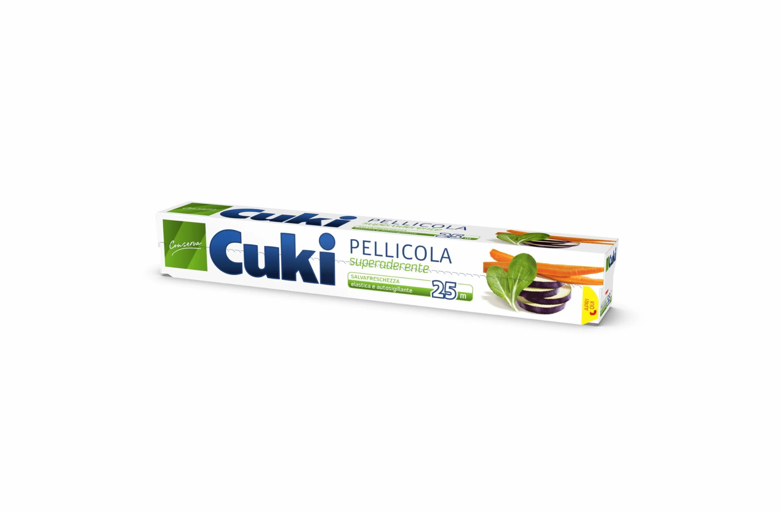Pellicola con easy cut 25m, superaderente, 1 confezione da 25m