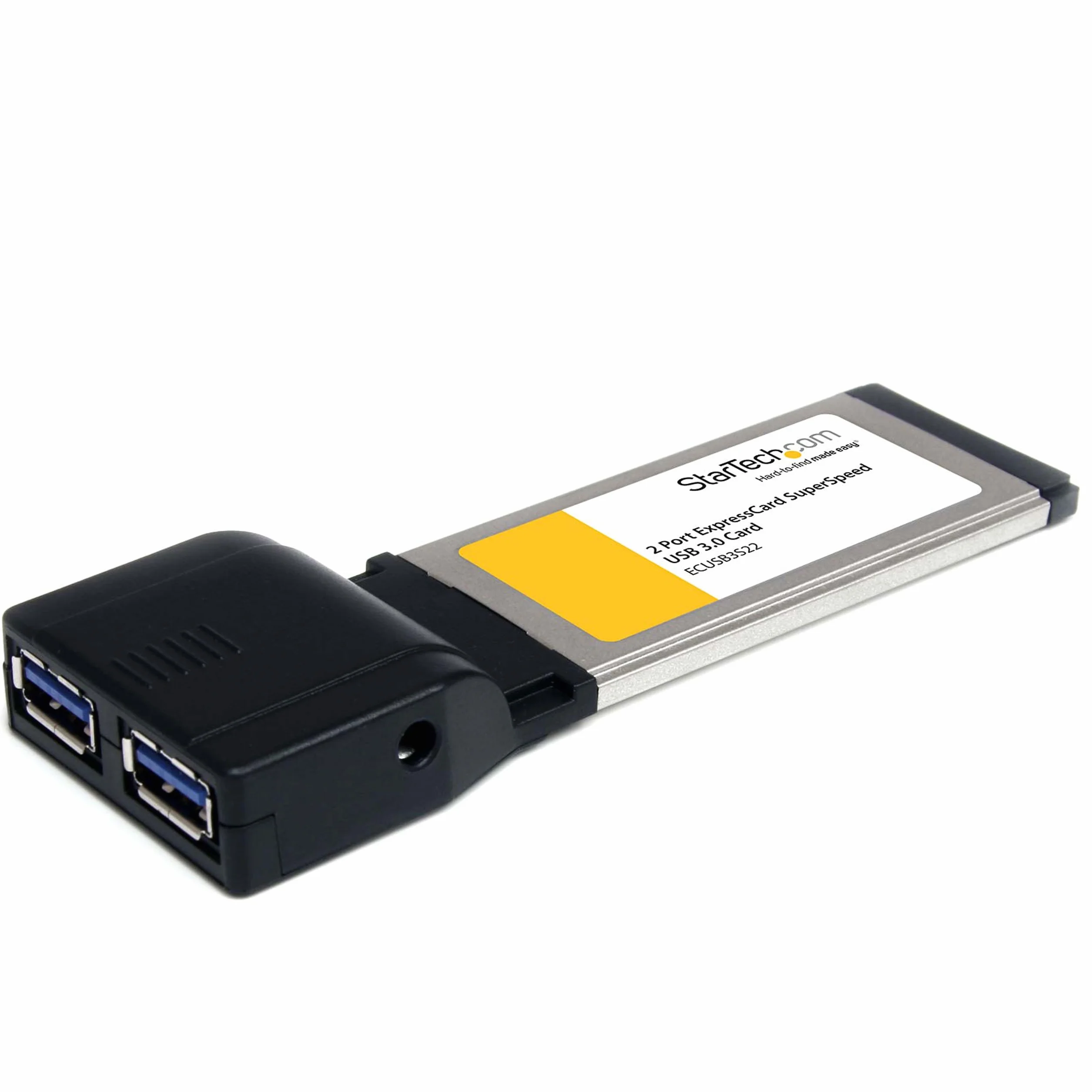 StarTech.Com 2 Port USB 3.0 ExpressCard mit UASP Unterstützung - USB-Adapter - ExpressCard - USB 3.0 x 2 - für P/N: USB3S2SAT3CB