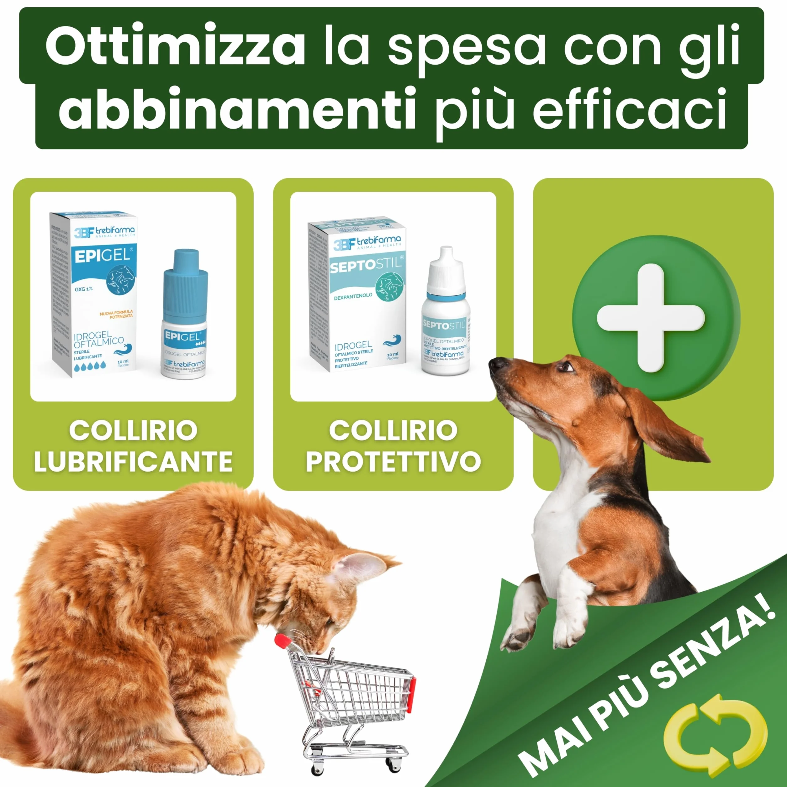 Trebifarma Oftavex per la Vista di Cani e Gatti - Mangime Complementare - Compresse Appetibili - 50 cpr