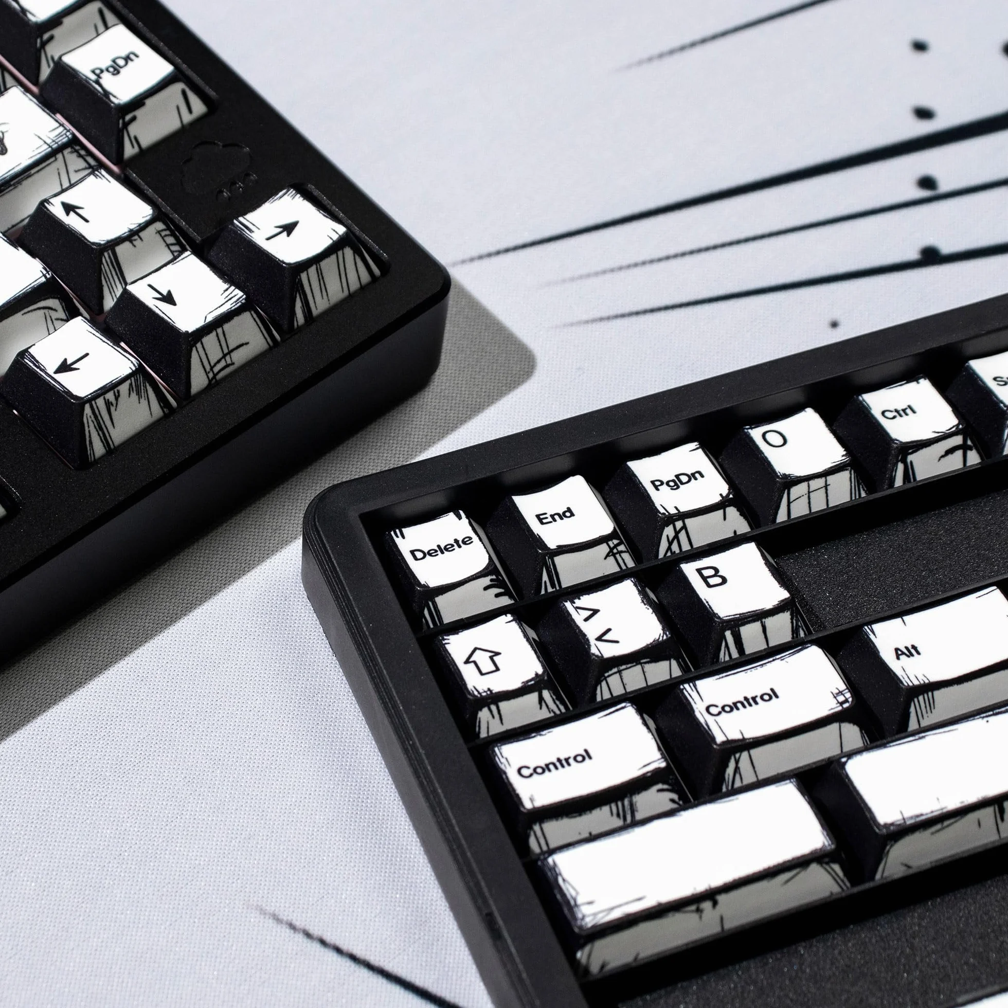 mintcaps PBT Retro Keycaps - Set di 141 tasti Cherry Profile Dye-Sub per Tastiera Meccanica Cherry MX