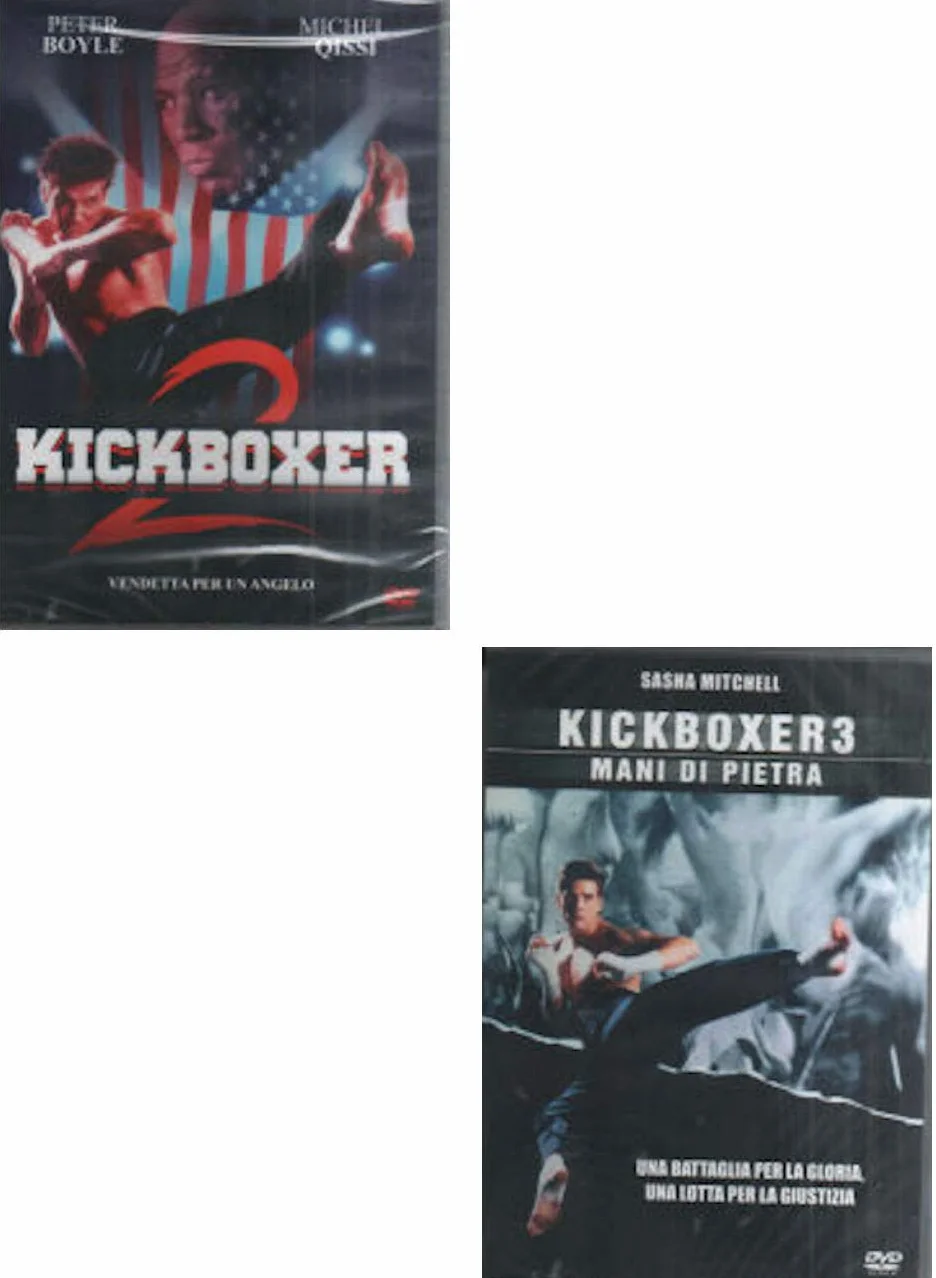 KICKBOXER 2 + KICKBOXER 3 mani di pietra