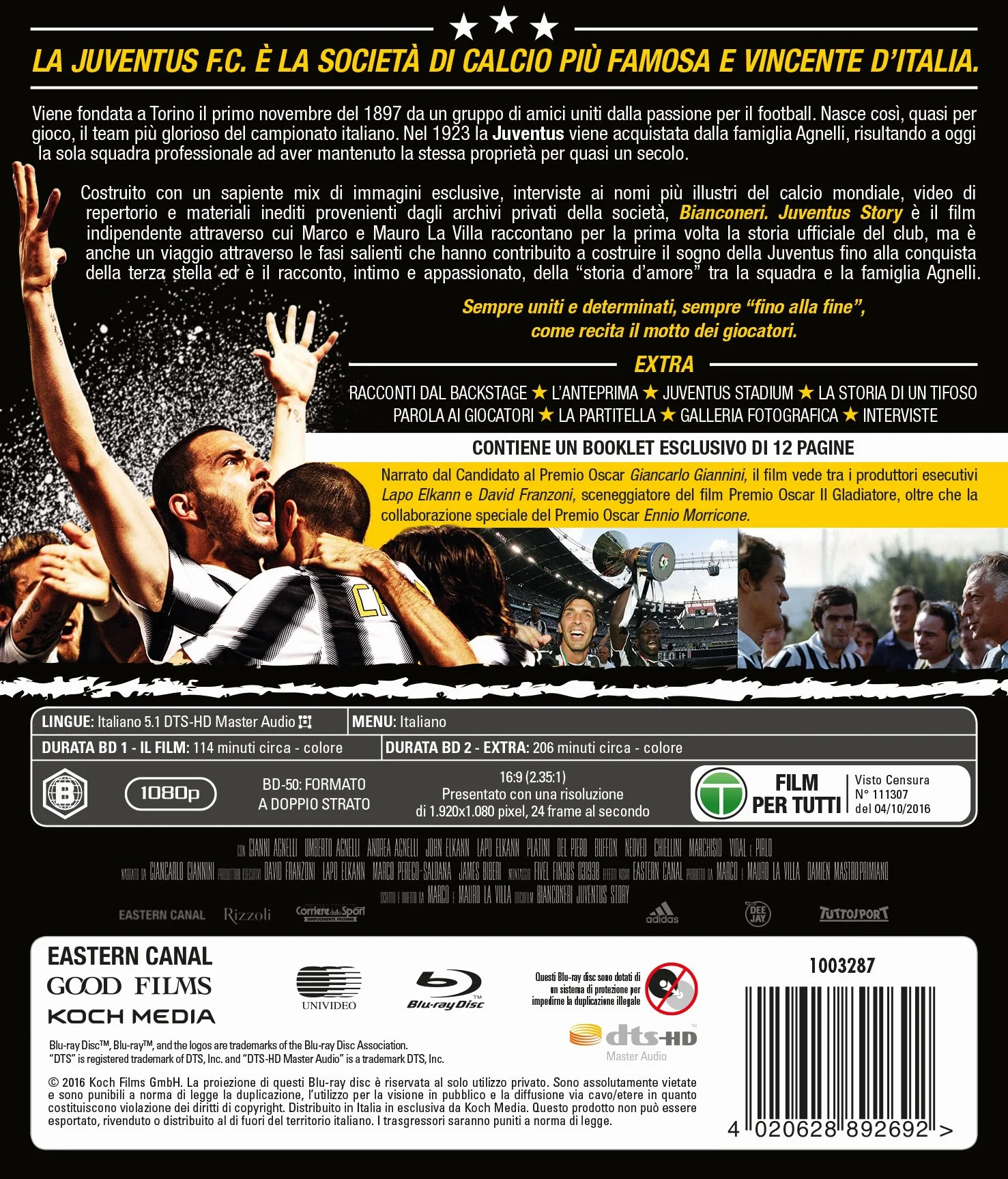 Bianconeri Juventus Story - Il Film (2 Blu-Ray)