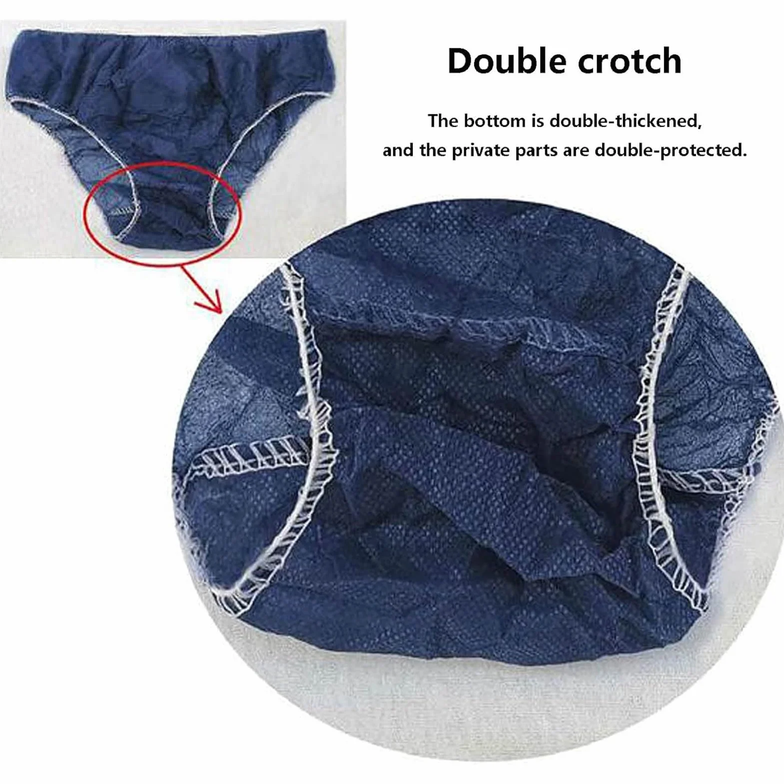 Mutande USA E Getta 100 Pezzi Biancheria Intima Non Tessuto Slip Uomo Donna per Viaggi Spa