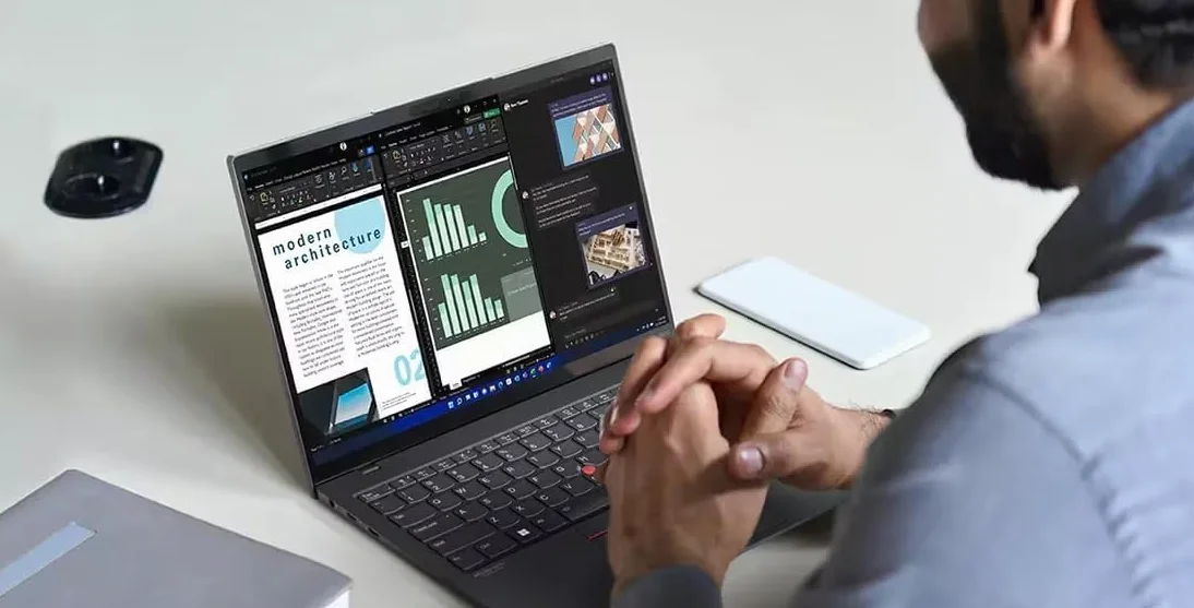 Lenovo ThinkPad T490s 14" HD Business Laptop, Intel Core i5-8365U, 16GB RAM, 256GB SSD, Windows 11 Pro (Ricondizionato)