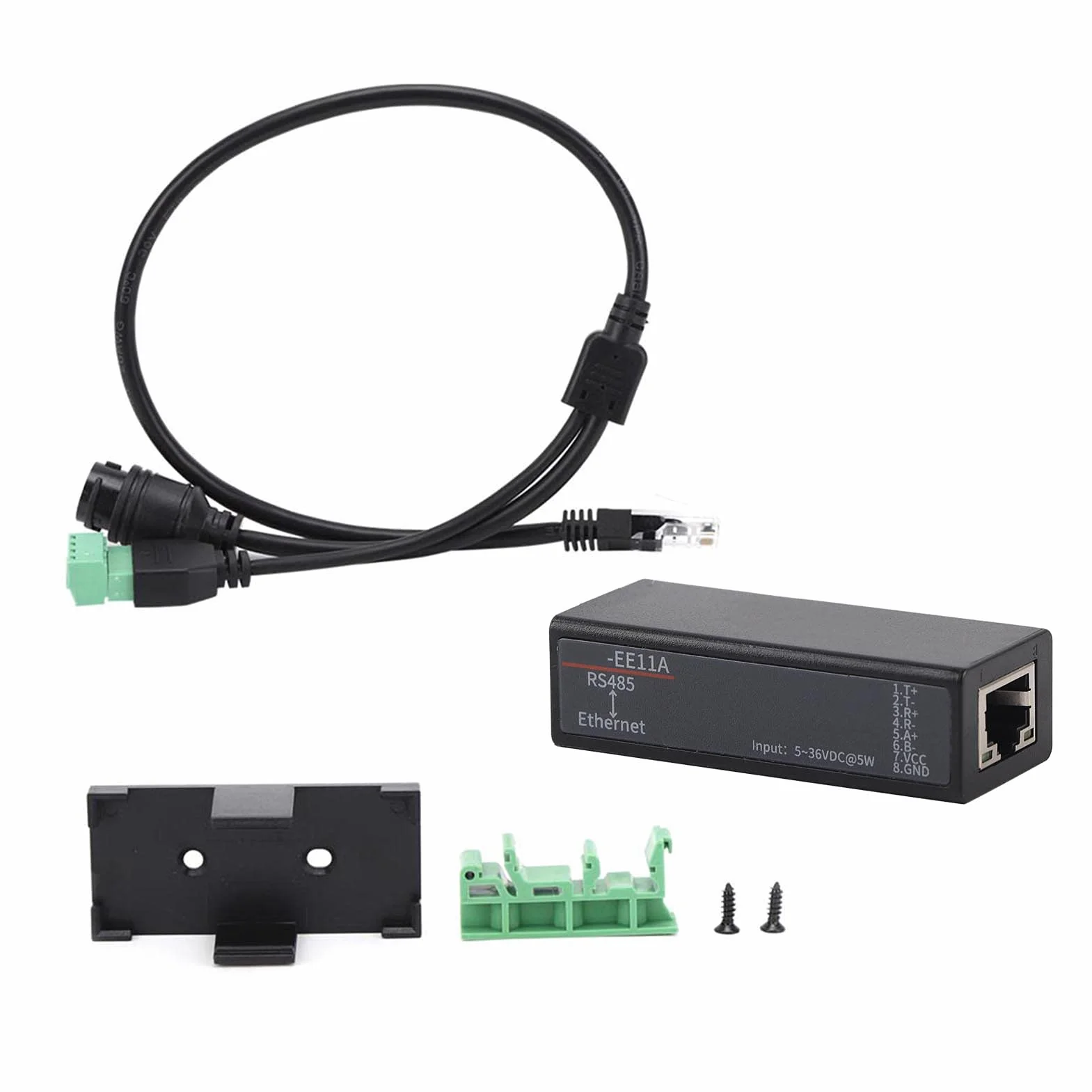 HF7121 Server Seriale Ethernet Modulo Convertitore Modbus 5-36V CC 10/100M