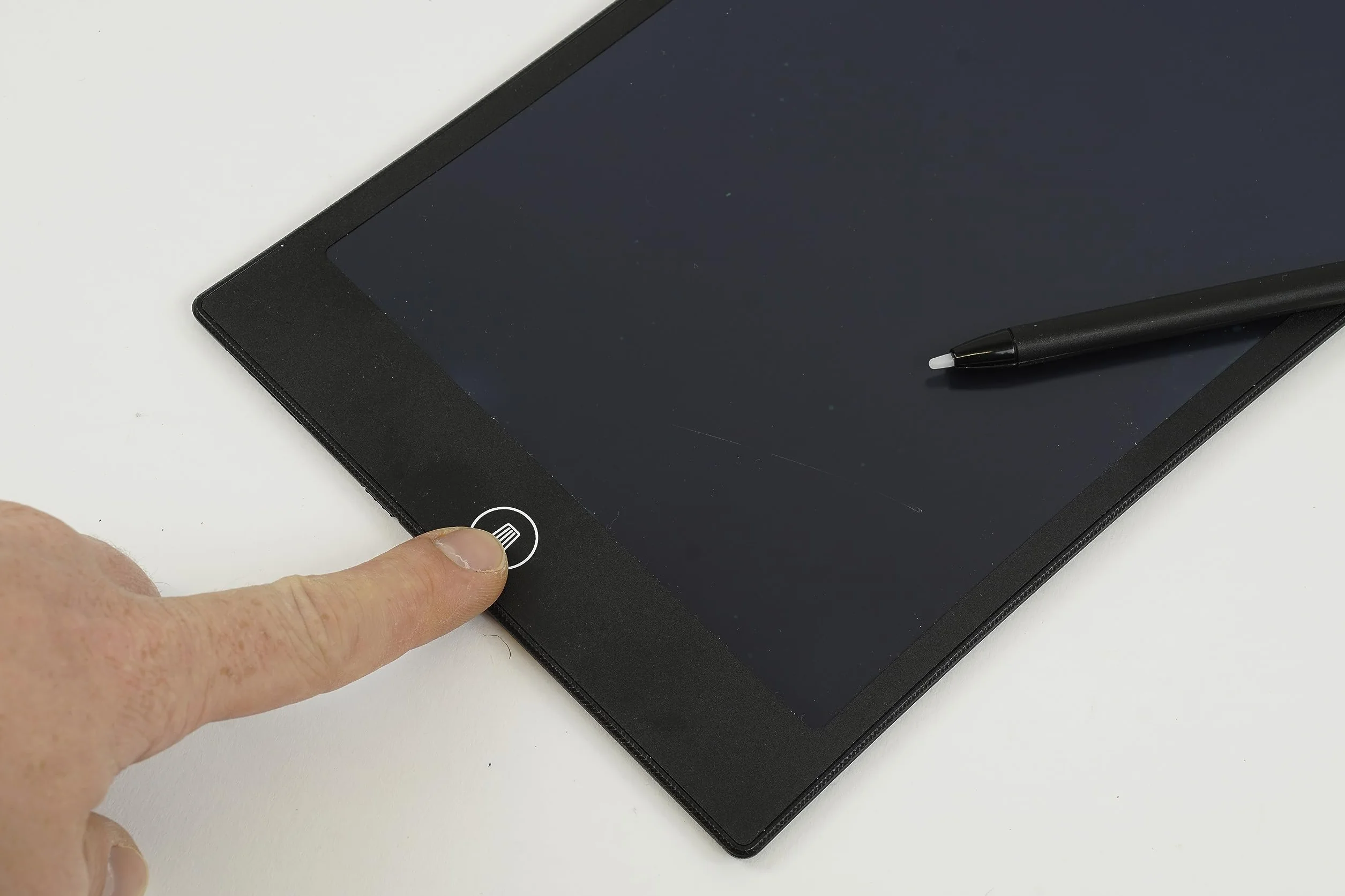 TimeTEX Lavagna digitale SD in ardesia con display nero
