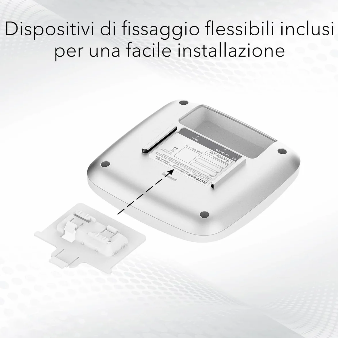 NETGEAR WAX605 WiFi 6 AX3000: Wireless Access Point Unifi Professionale e Ripetitore WiFi ad Alte Prestazioni