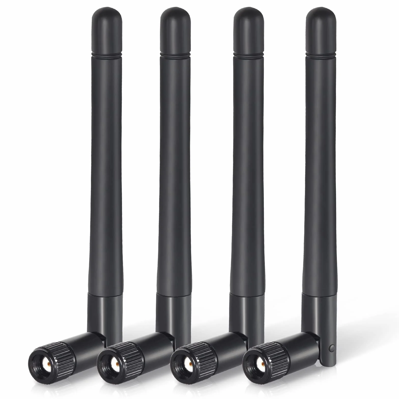 Bingfu Antenna WiFi 2,4GHz 5GHz 5,8GHz Bibanda 3dBi MIMO Maschio RP-SMA Omnidirezionale per Schede Madre MSI Gigabyte Scheda Rete Router WiFi Adattatore USB Telecamera IP Sicurezza