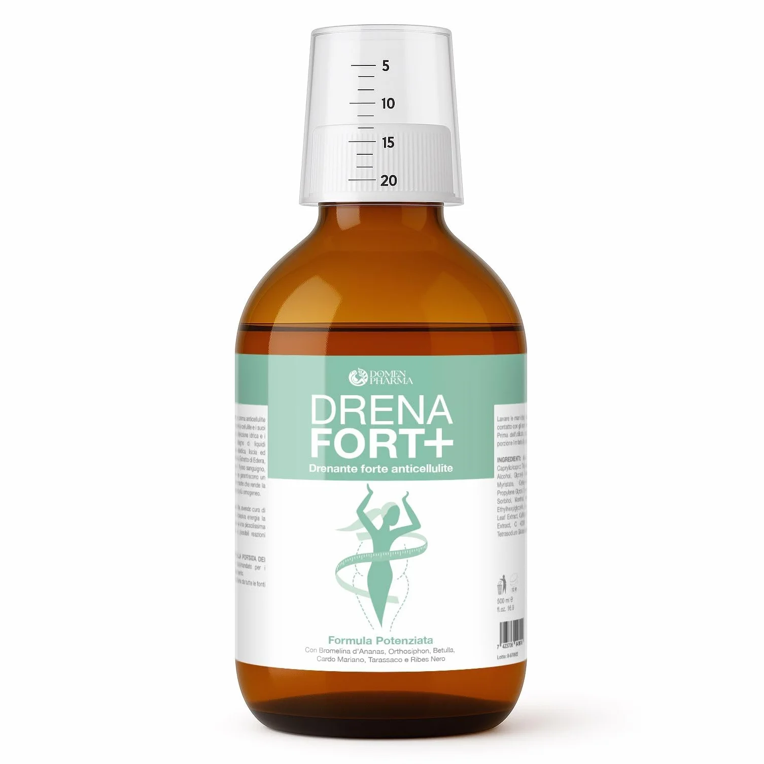 Drenante Forte con Bromelina e Ananas Detox Dimagrante Sgonfiante Pancia Glutei