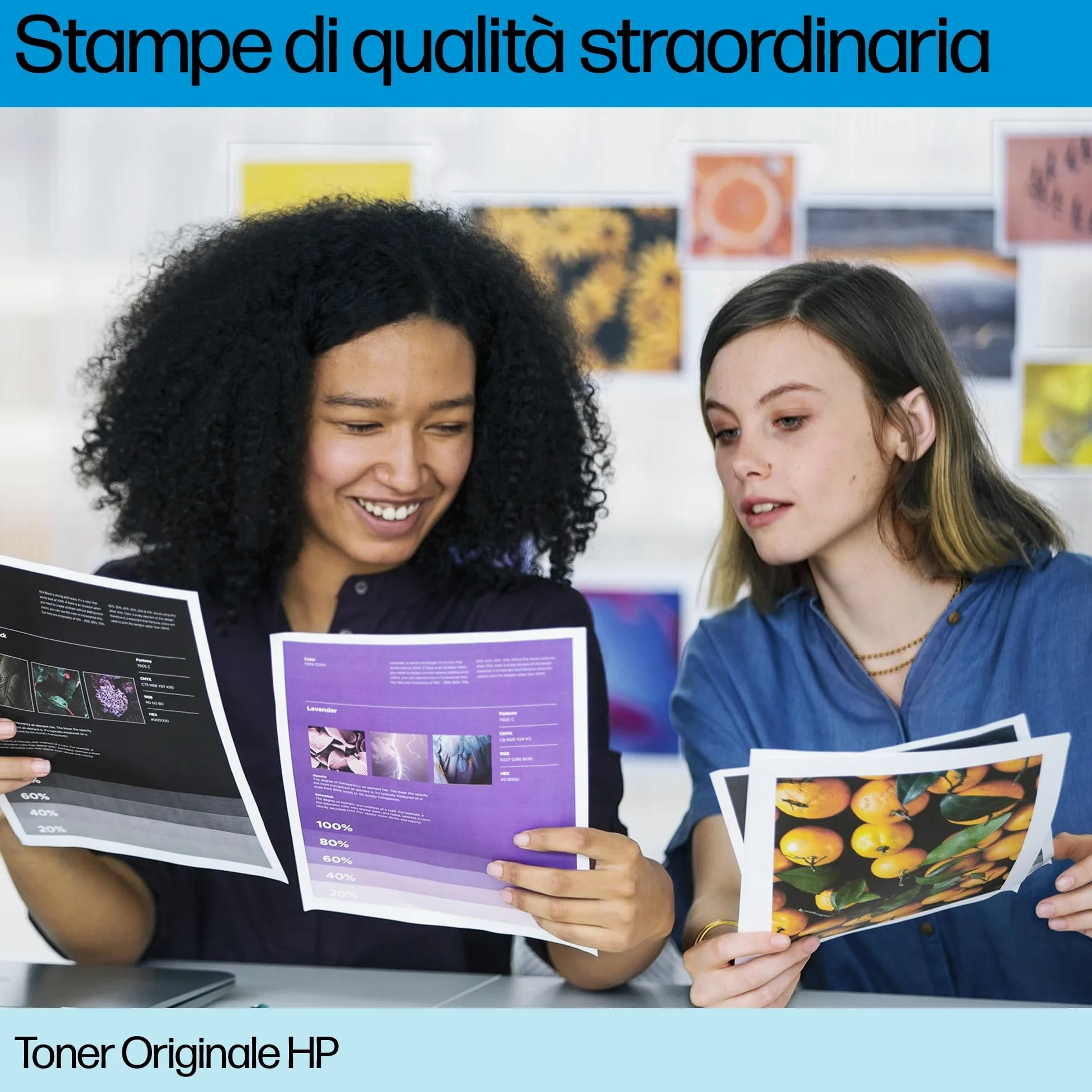 HP 219A W2191A Ciano, Cartuccia Toner Originale da 1200 Pagine, Capacità Standard, Compatibile con le Stampanti LaserJet Pro serie 3202 e 3302